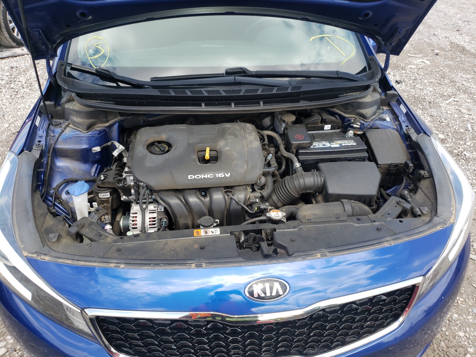 Photo 7 from auction – 2017 KIA FORTE LX with VIN 3KPFK4A77HE114281