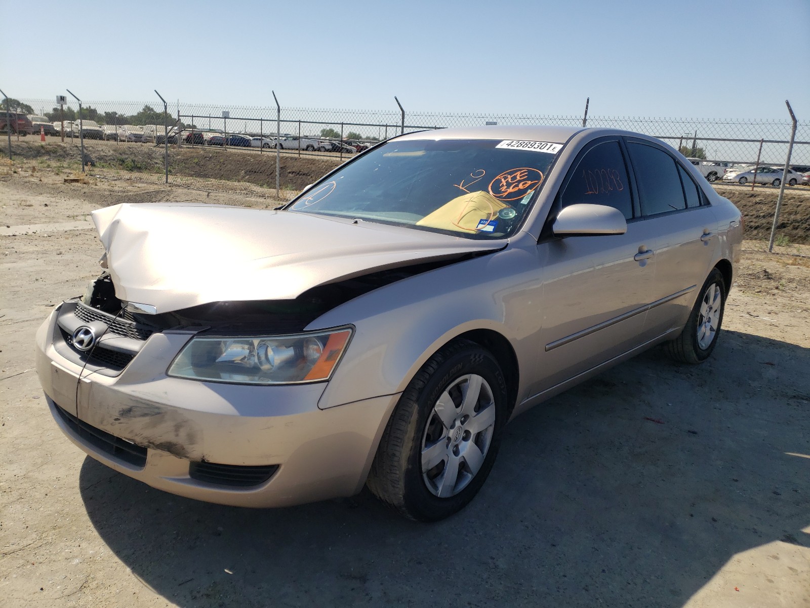Photo 2 from auction – 2007 HYUNDAI SONATA GLS with VIN 5NPET46C07H206289