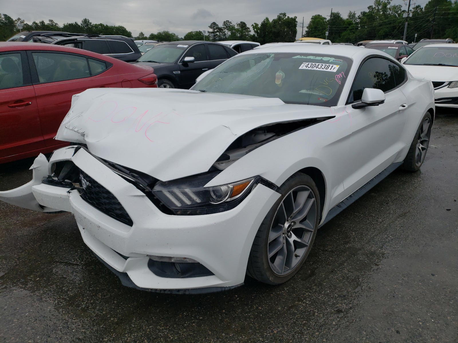 Photo 2 from auction – 2016 FORD MUSTANG with VIN 1FA6P8TH2G5205263
