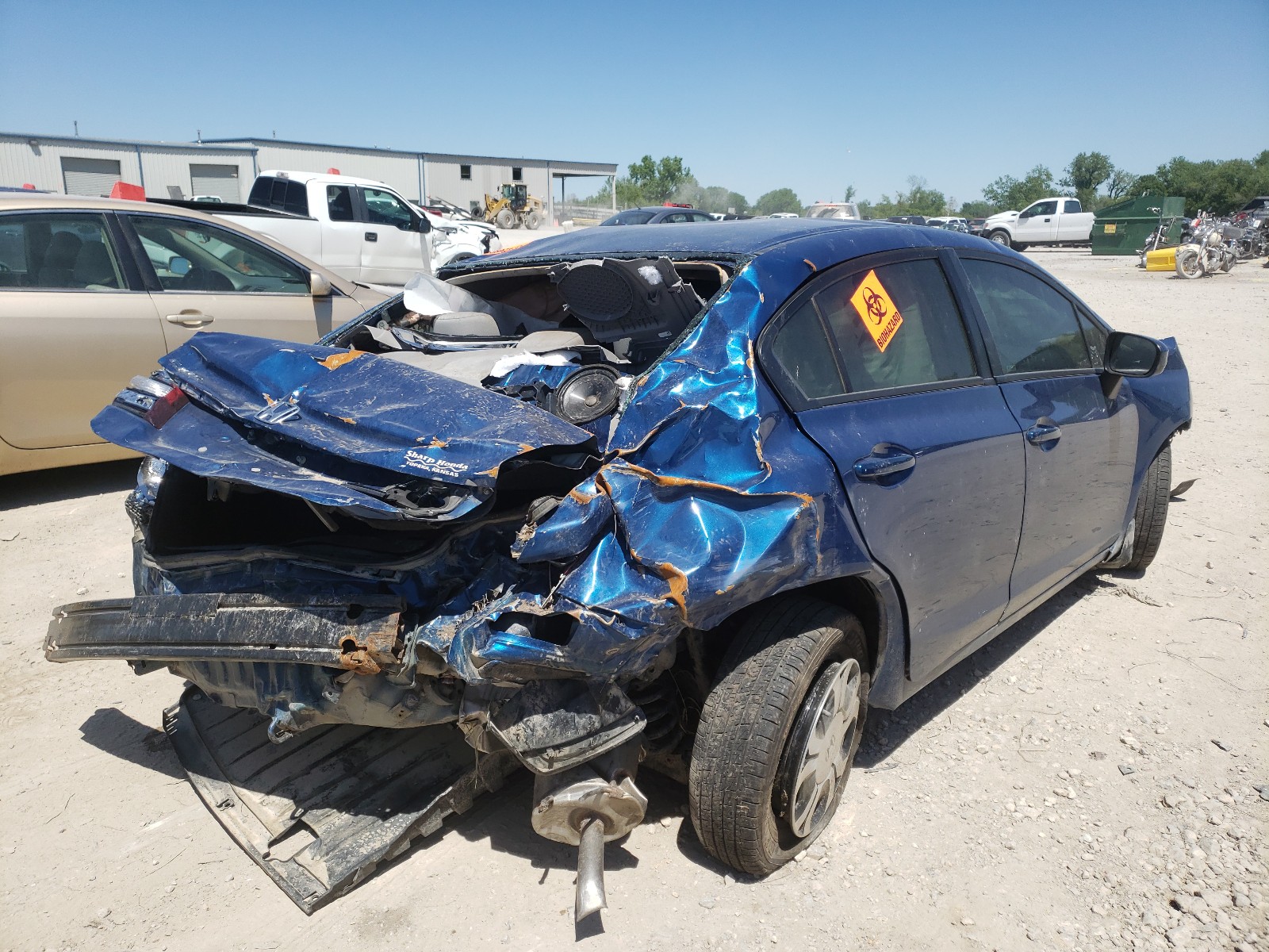 صورة رقم 4 من المزاد - 2014 HONDA CIVIC LX مع VIN 19XFB2F54EE024108