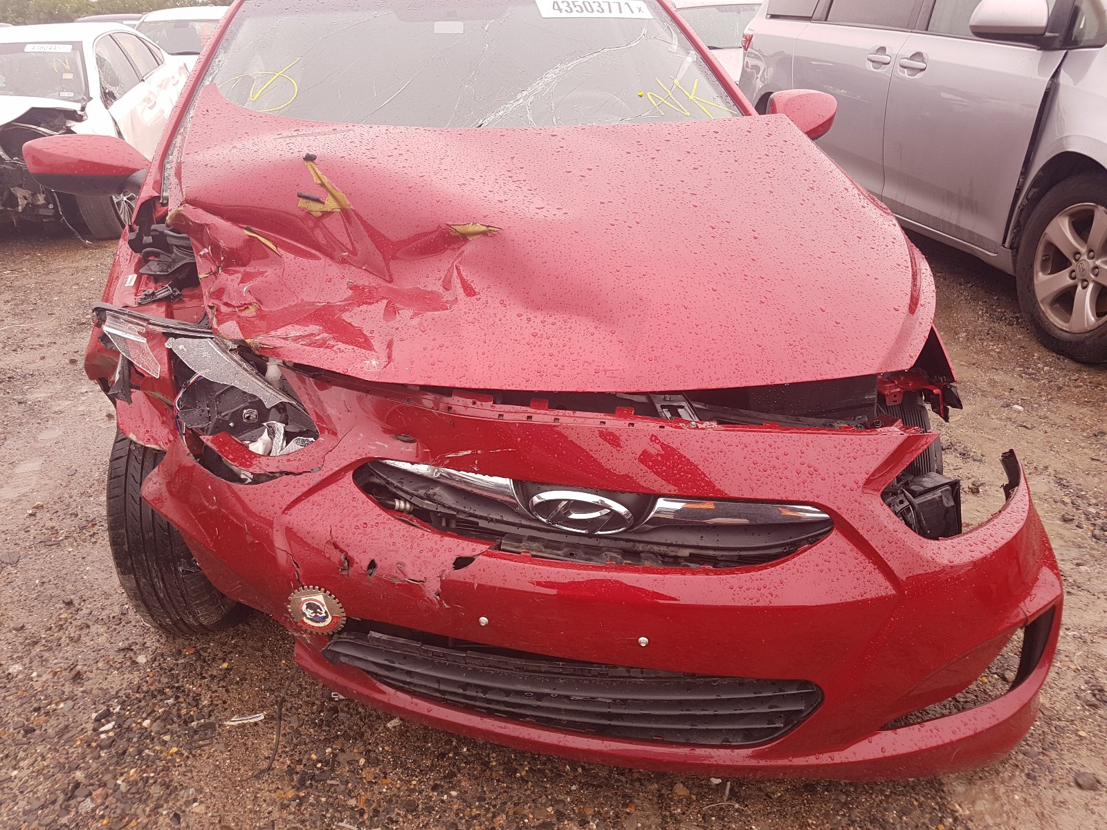 Photo 9 from auction – 2013 HYUNDAI ACCENT GLS with VIN KMHCT4AE0DU387875