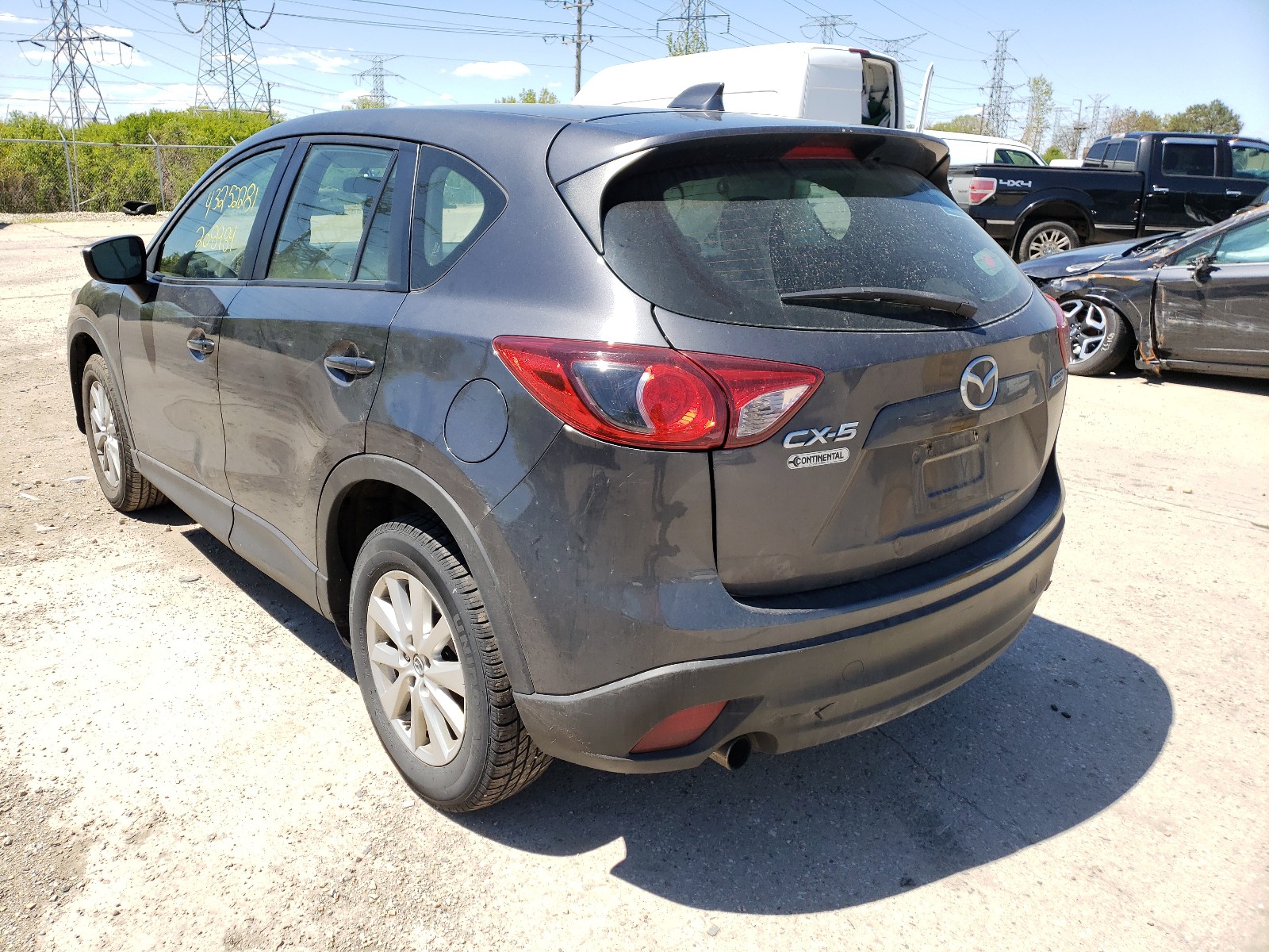 Photo 3 from auction – 2015 MAZDA CX-5 SPORT with VIN JM3KE2BE1F0544716