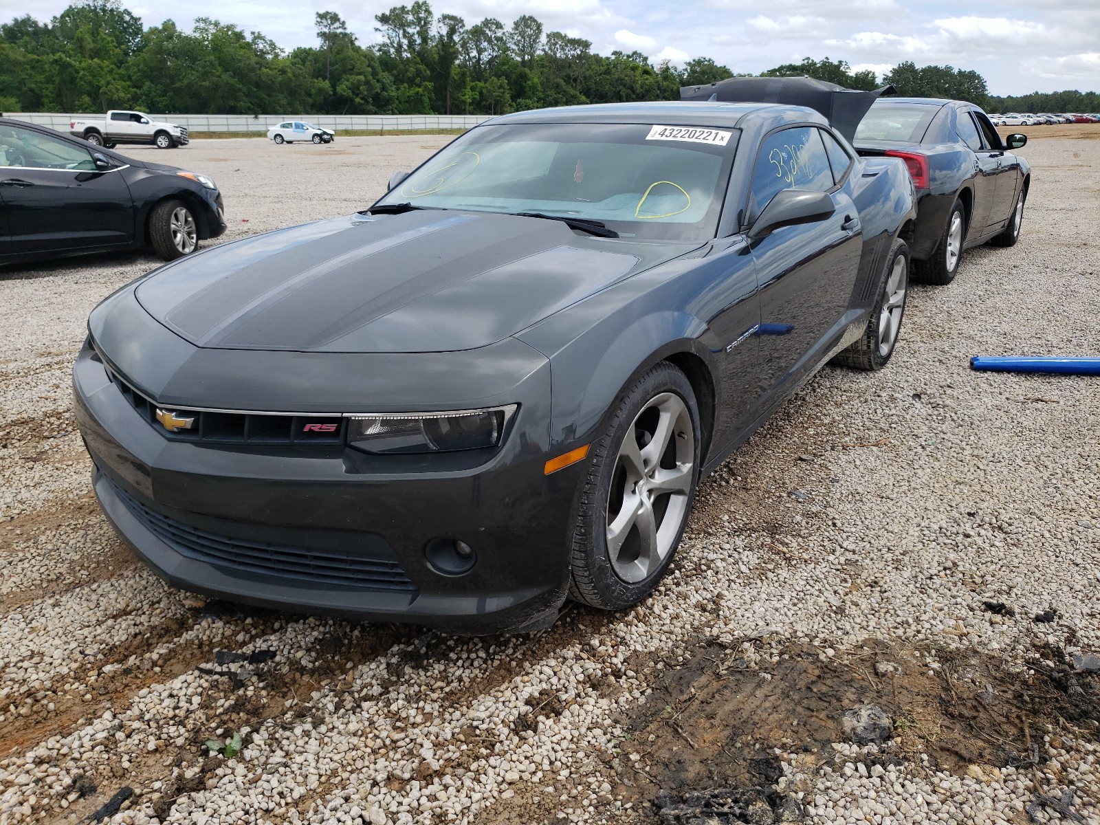 Photo 2 from auction – 2014 CHEVROLET CAMARO LT with VIN 2G1FB1E38E9128148