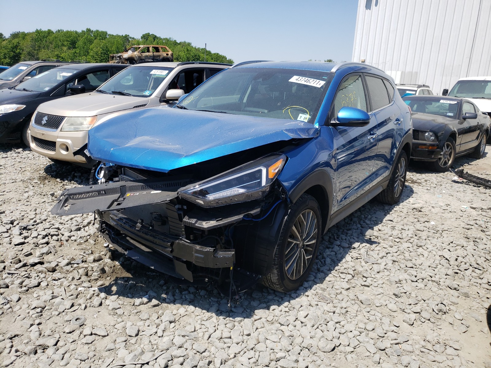 Photo 2 from auction – 2019 HYUNDAI TUCSON LIM with VIN KM8J3CAL2KU978562