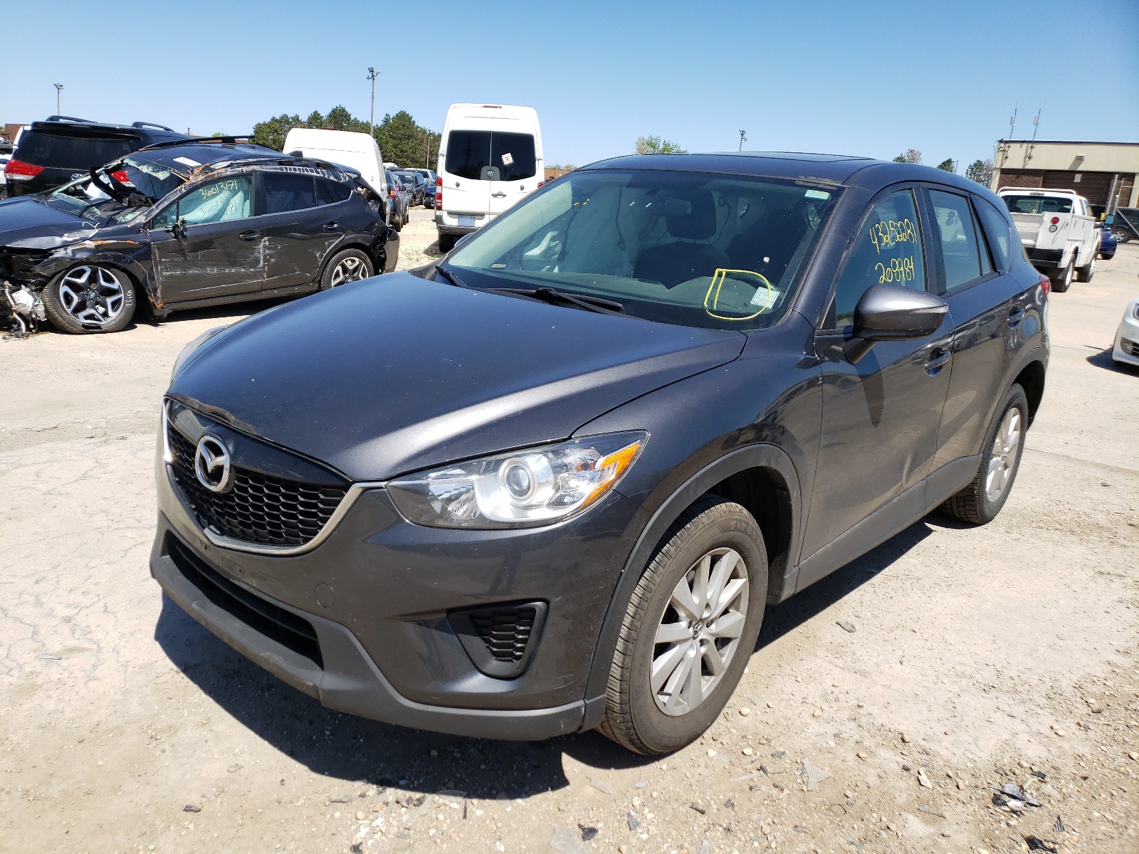 Photo 2 from auction – 2015 MAZDA CX-5 SPORT with VIN JM3KE2BE1F0544716