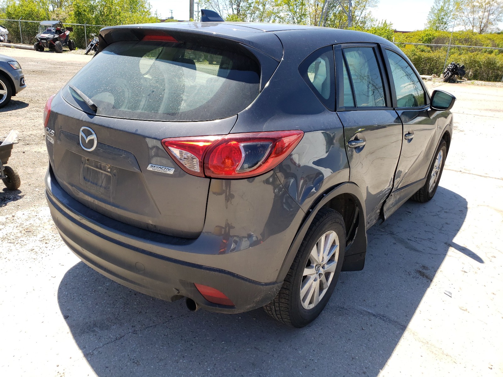 Photo 4 from auction – 2015 MAZDA CX-5 SPORT with VIN JM3KE2BE1F0544716