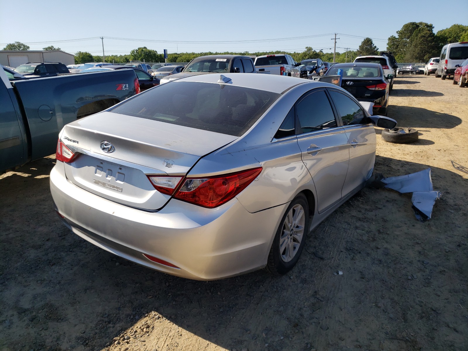 Photo 4 from auction – 2013 HYUNDAI SONATA GLS with VIN 5NPEB4AC7DH509608