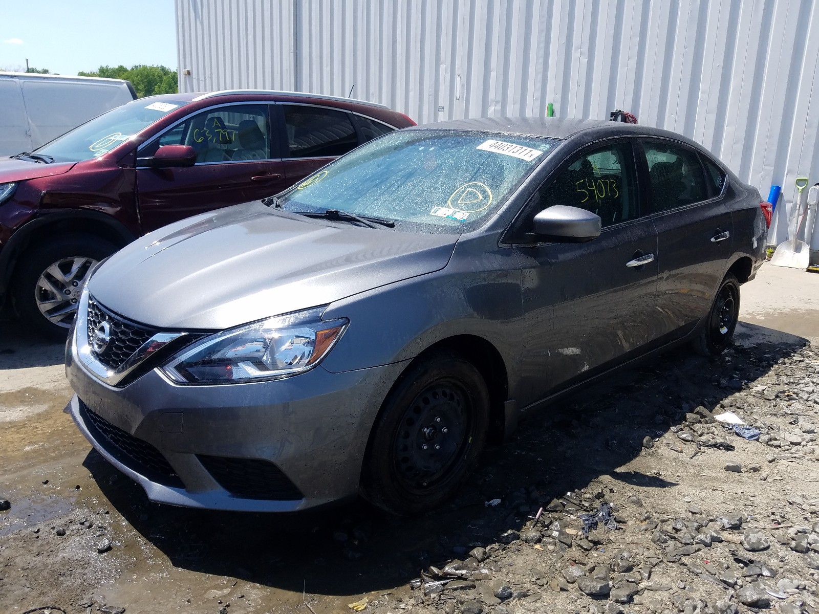 Photo 2 from auction – 2017 NISSAN SENTRA S with VIN 3N1AB7AP6HY250804