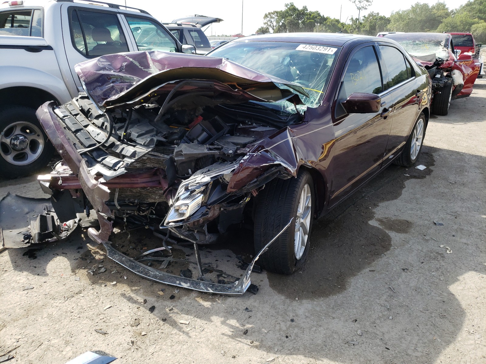 Photo 2 from auction – 2011 FORD FUSION SEL with VIN 3FAHP0JA4BR316192