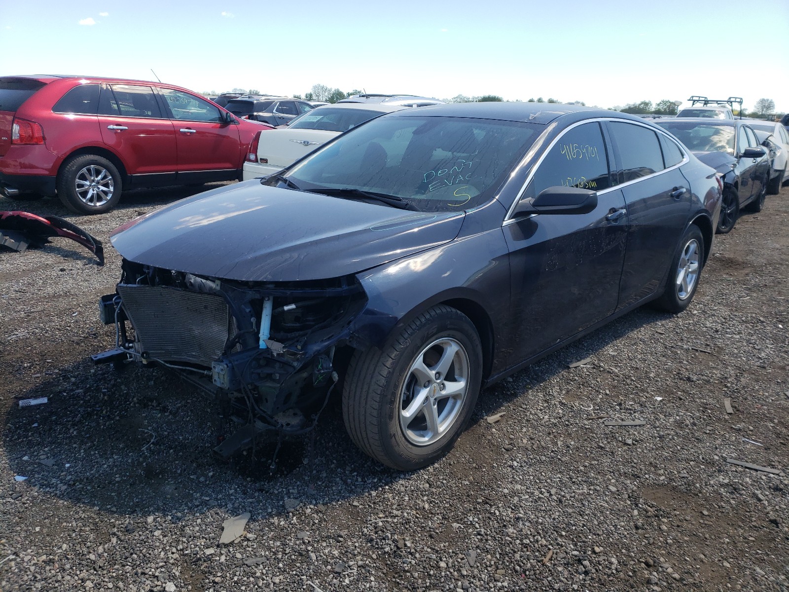 Photo 2 from auction – 2018 CHEVROLET MALIBU LS with VIN 1G1ZB5ST8JF201447