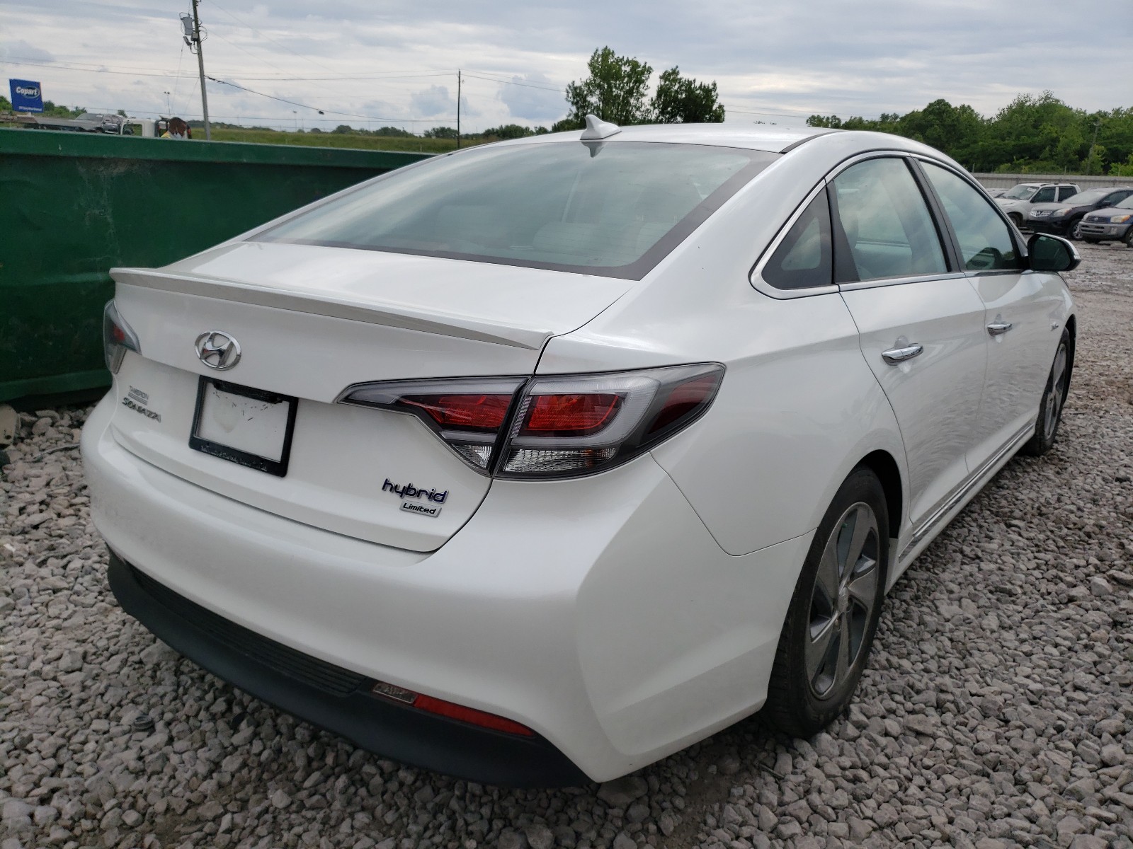 Photo 4 from auction – 2017 HYUNDAI SONATA HYB with VIN KMHE34L16HA050413