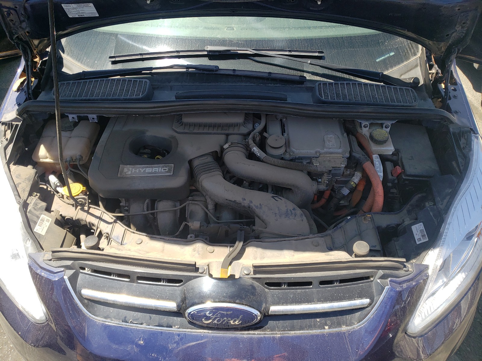 Photo 7 from auction – 2017 FORD C-MAX SE with VIN 1FADP5AU9HL119130