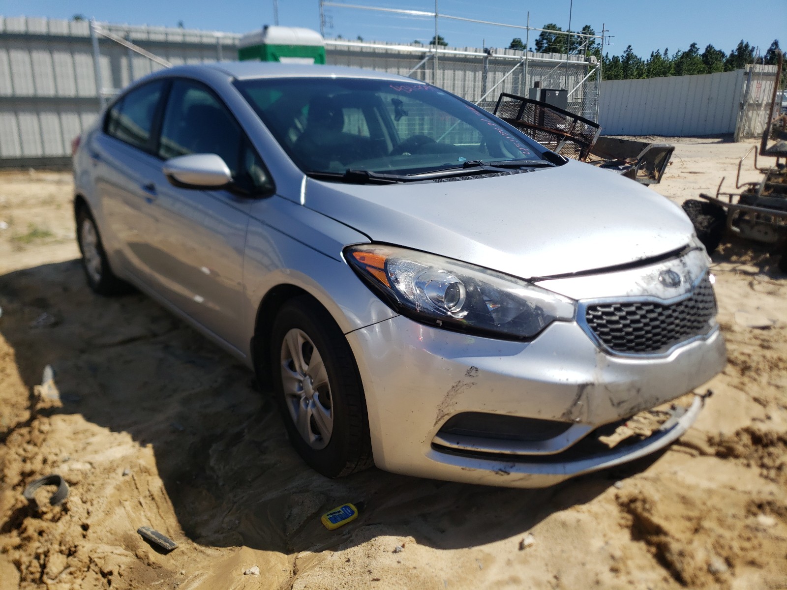 KIA FORTE LX 2014 with VIN 4T1B11HK4JU131987 - Photo from auction