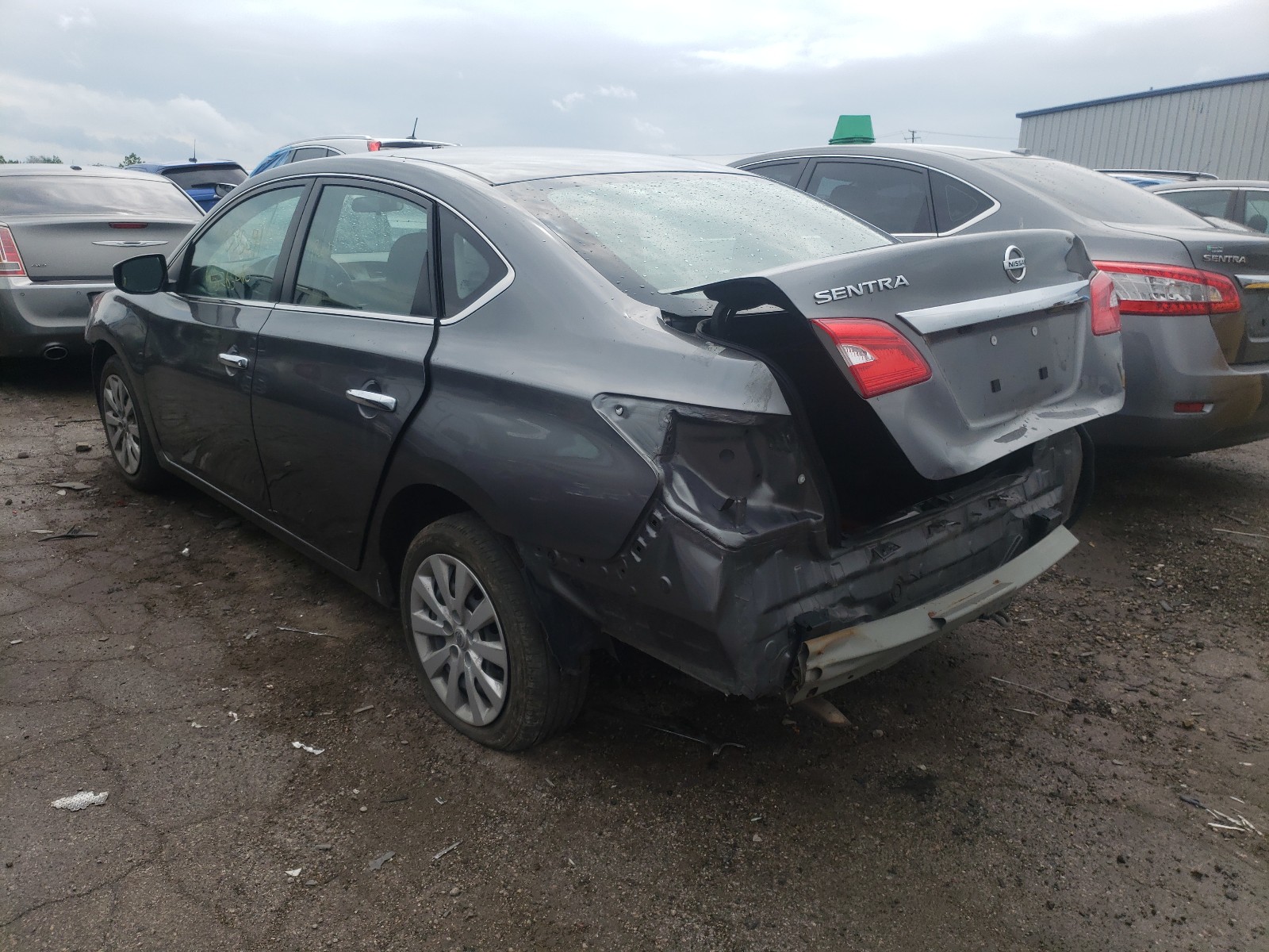 Photo 3 from auction – 2019 NISSAN SENTRA S with VIN 3N1AB7AP3KY374097