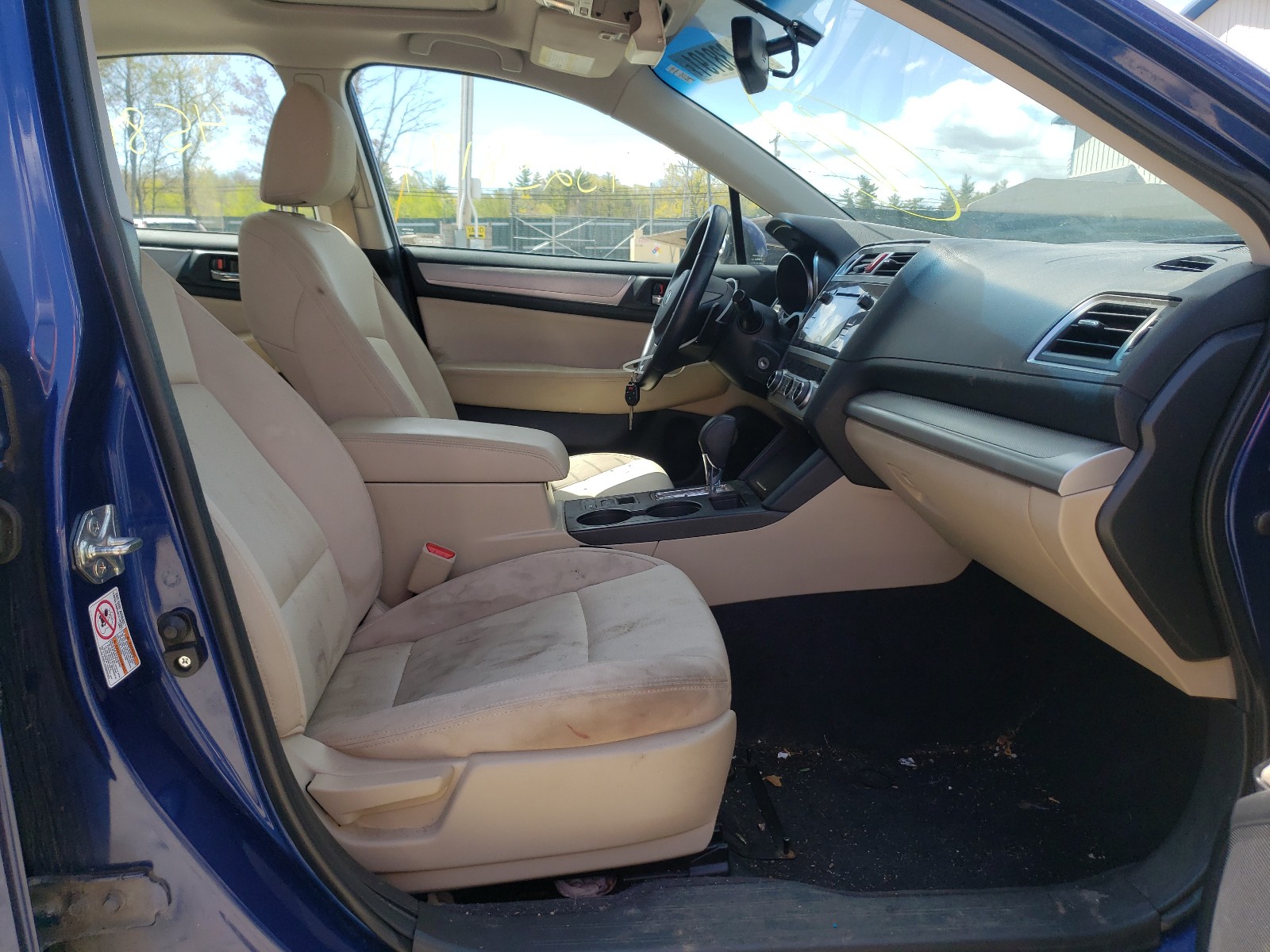 Photo 5 from auction – 2015 SUBARU LEGACY 2.5 with VIN 4S3BNAD6XF3012100