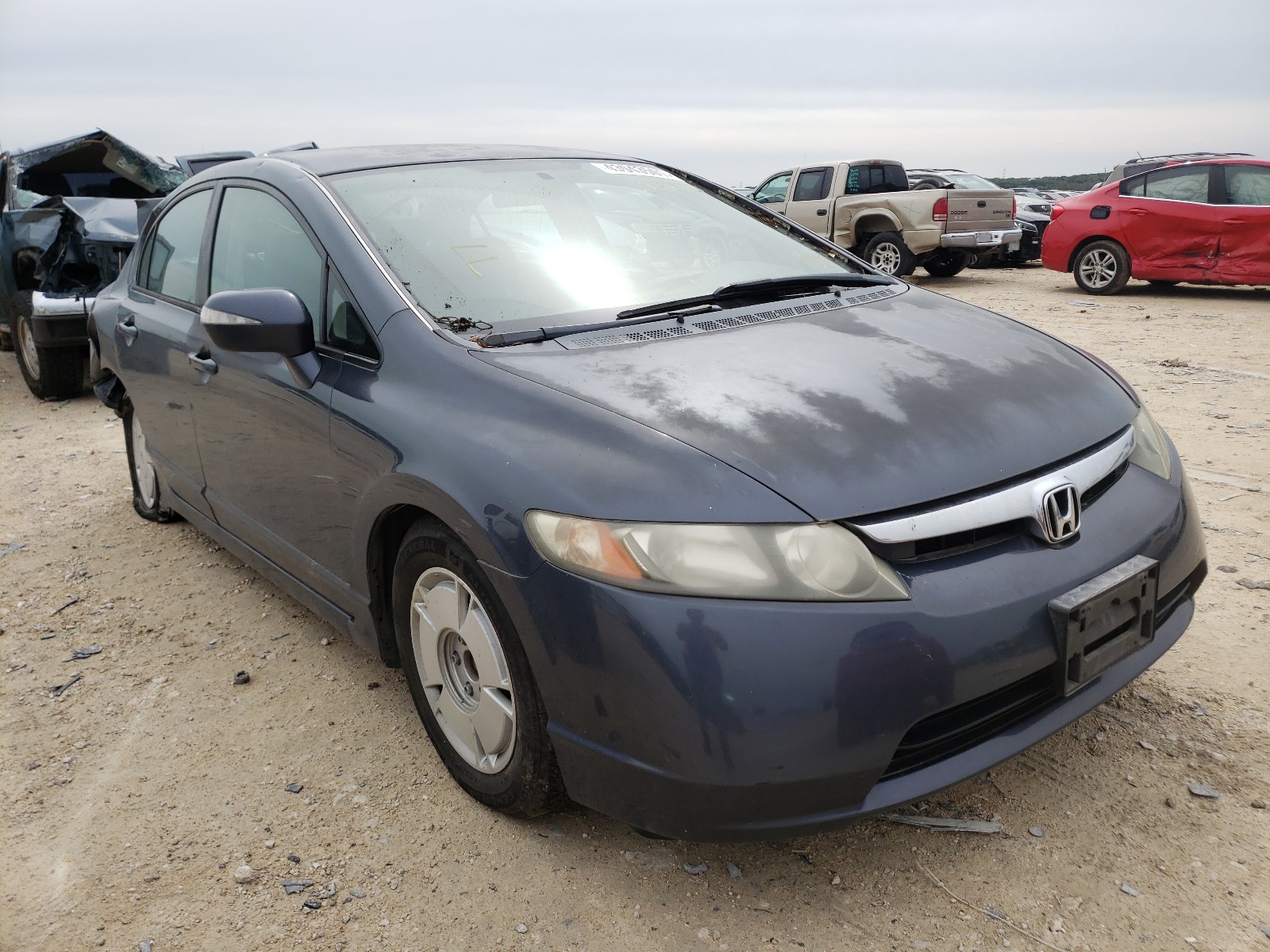 Photo 1 from auction – 2006 HONDA CIVIC HYBR with VIN JHMFA36226S009070