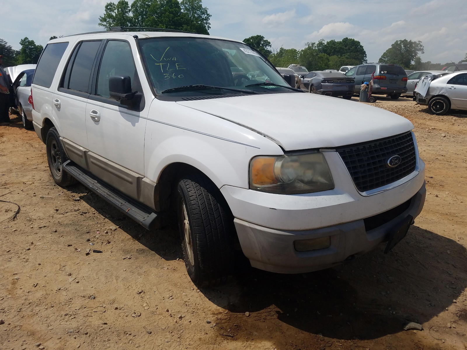 FORD EXPEDITION 2003 with VIN 1FMPU16L23LB79425 - Photo from auction