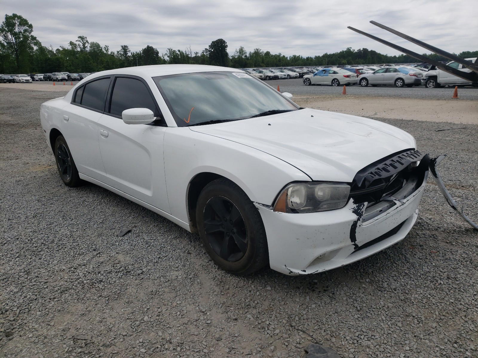DODGE CHARGER SE 2012 with VIN 2C3CDXBG6CH158979 - Photo from auction