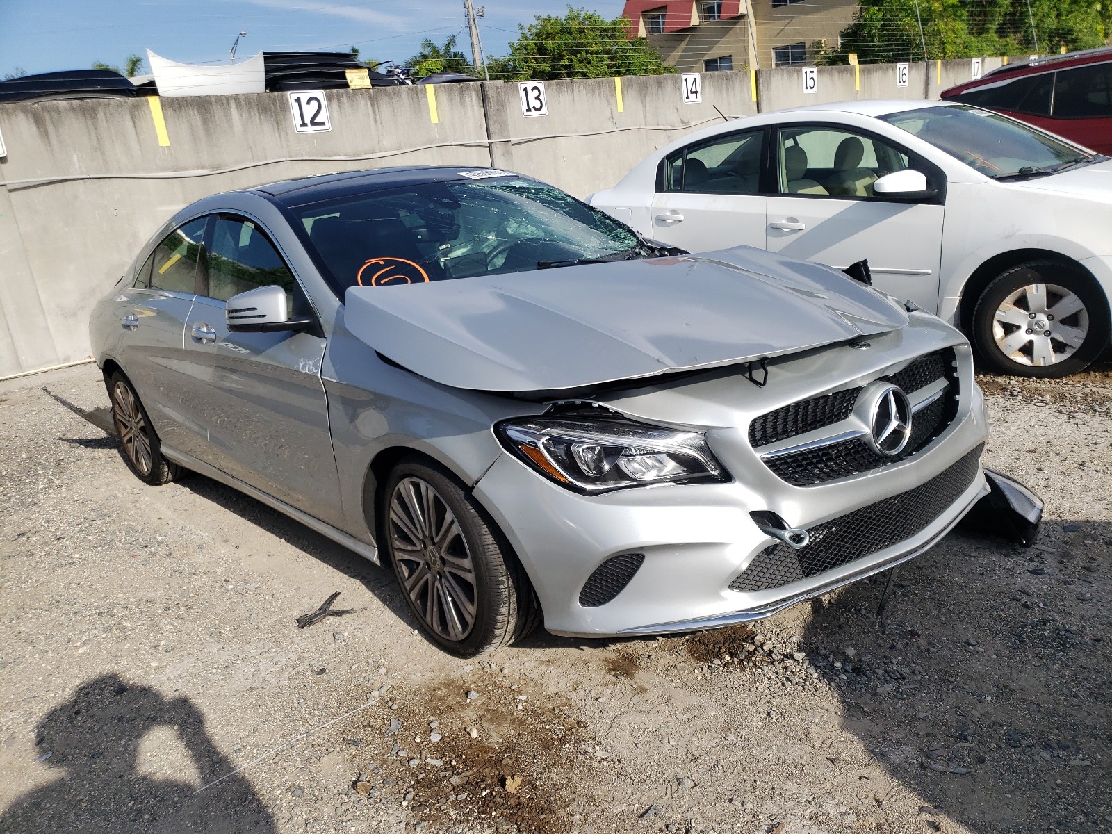 Photo 1 from auction – 2018 MERCEDES-BENZ CLA 250 with VIN WDDSJ4EB5JN665686