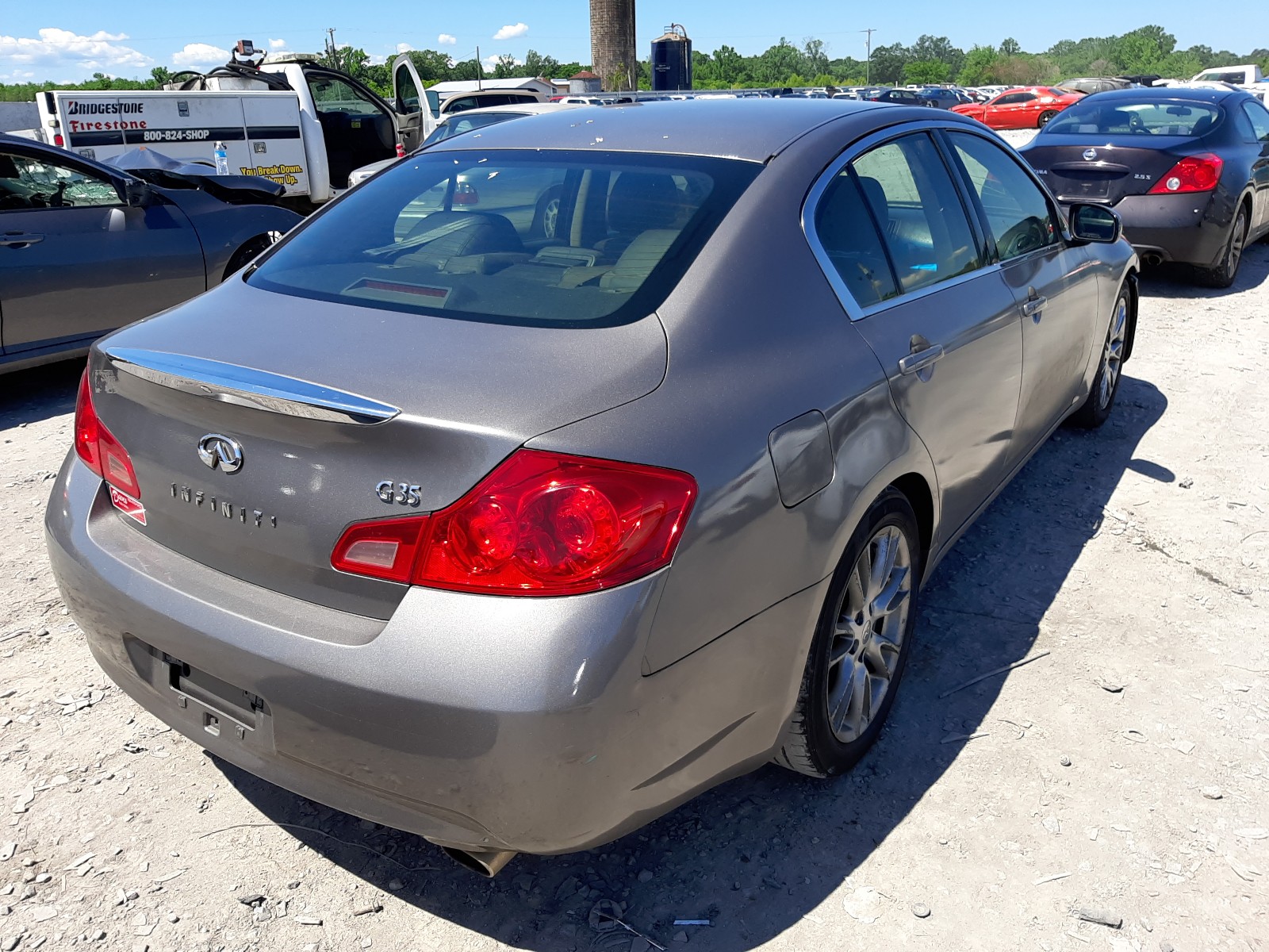 Photo 4 from auction – 2007 INFINITI G35 with VIN JNKBV61E77M707119