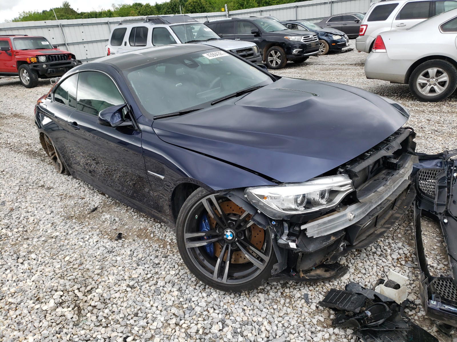 BMW M4 2016 with VIN WBS3R9C58GK338896 - Photo from auction