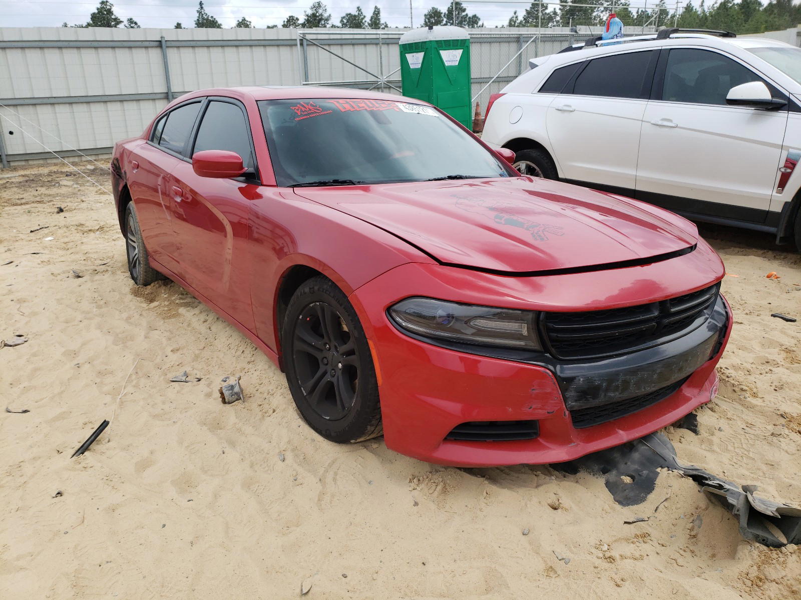 DODGE CHARGER SE 2017 with VIN 2C3CDXBG9HH595978 - Photo from auction