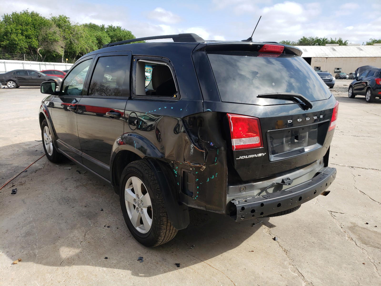 Photo 3 from auction – 2014 DODGE JOURNEY SE with VIN 3C4PDCAB1ET154828