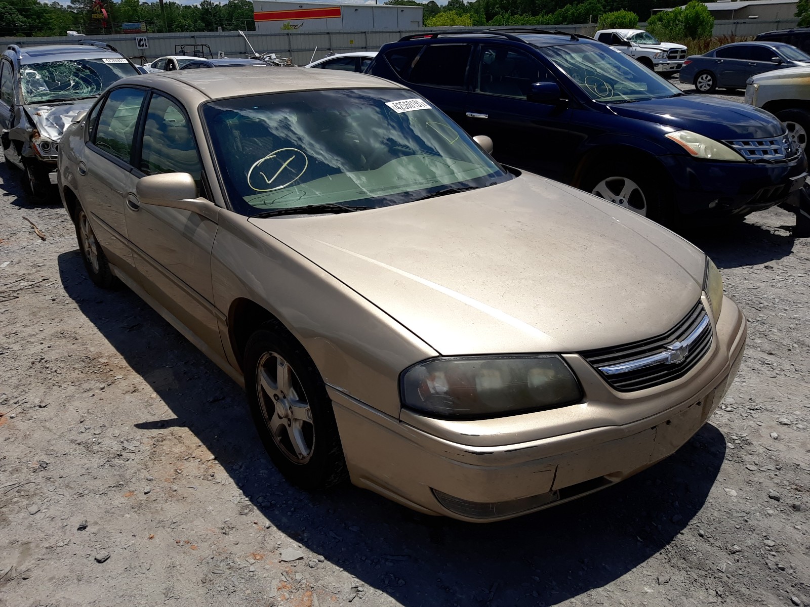 CHEVROLET IMPALA LS 2005 with VIN 2G1WH52K459216826 - Photo from auction