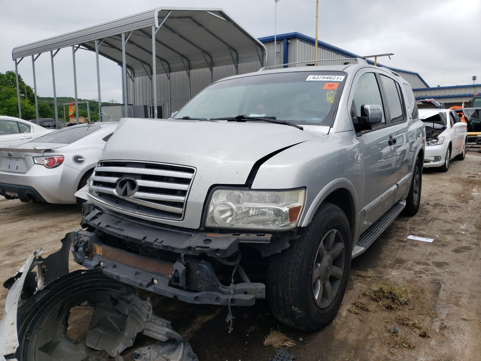 Photo 2 from auction – 2005 INFINITI QX56 with VIN 5N3AA08A05N812183