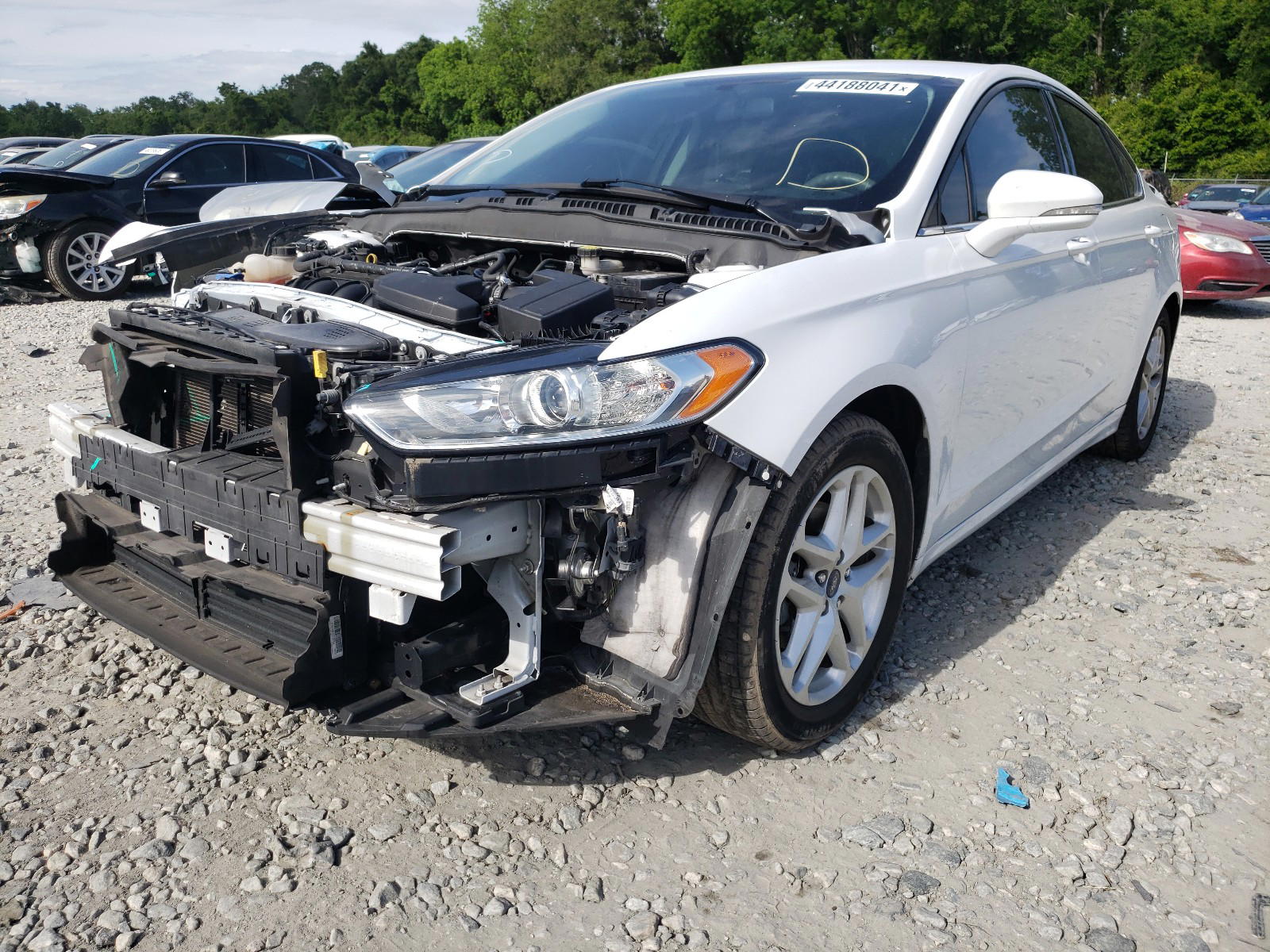 Photo 2 from auction – 2016 FORD FUSION SE with VIN 3FA6P0H77GR388139