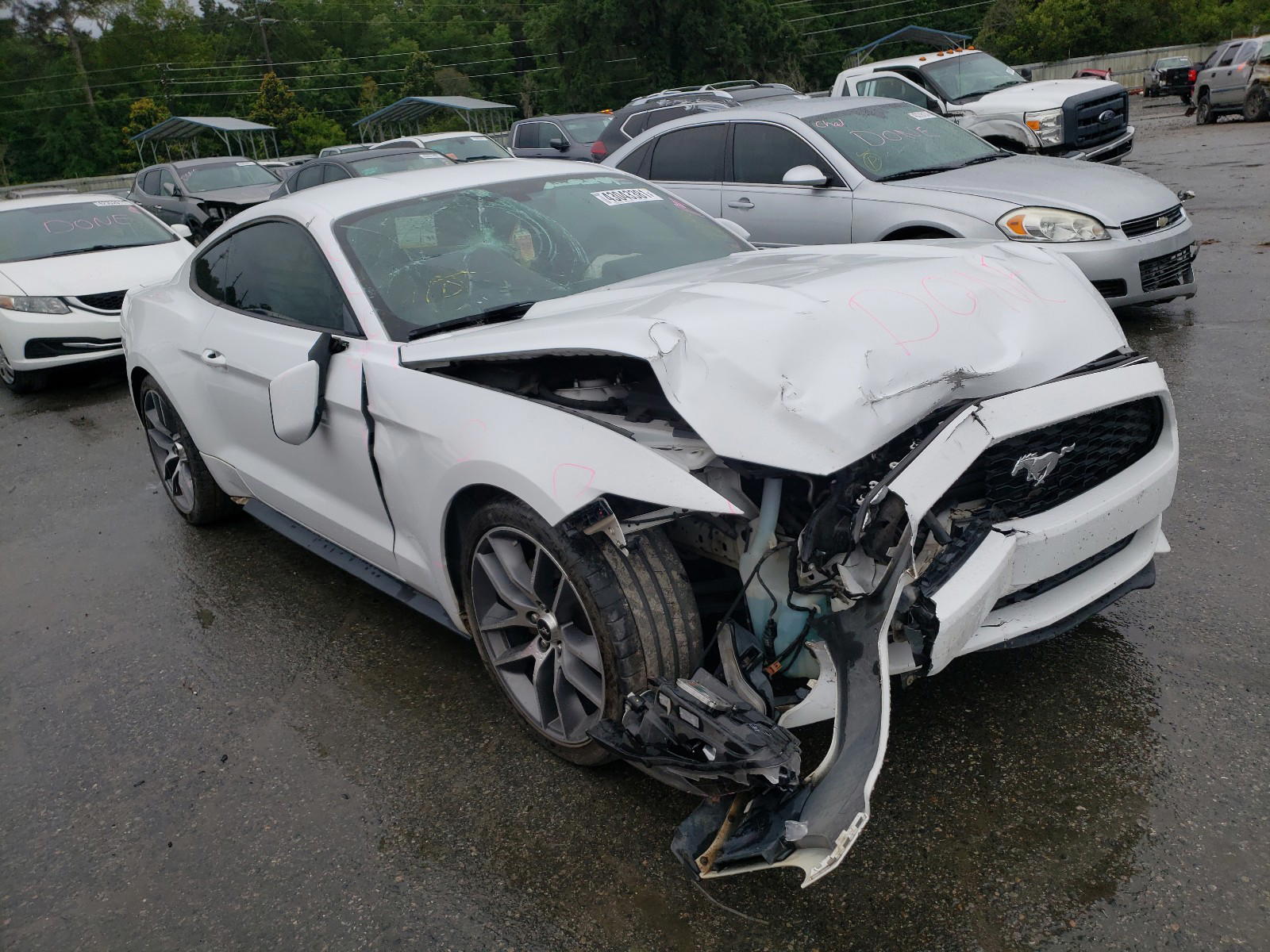FORD MUSTANG 2016 with VIN 1FA6P8TH2G5205263 - Photo from auction