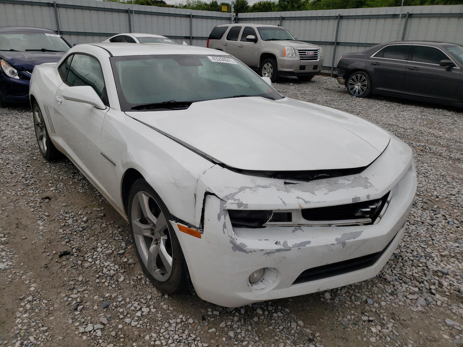 CHEVROLET CAMARO LS 2012 with VIN 2G1FA1E38C9148500 - Photo from auction
