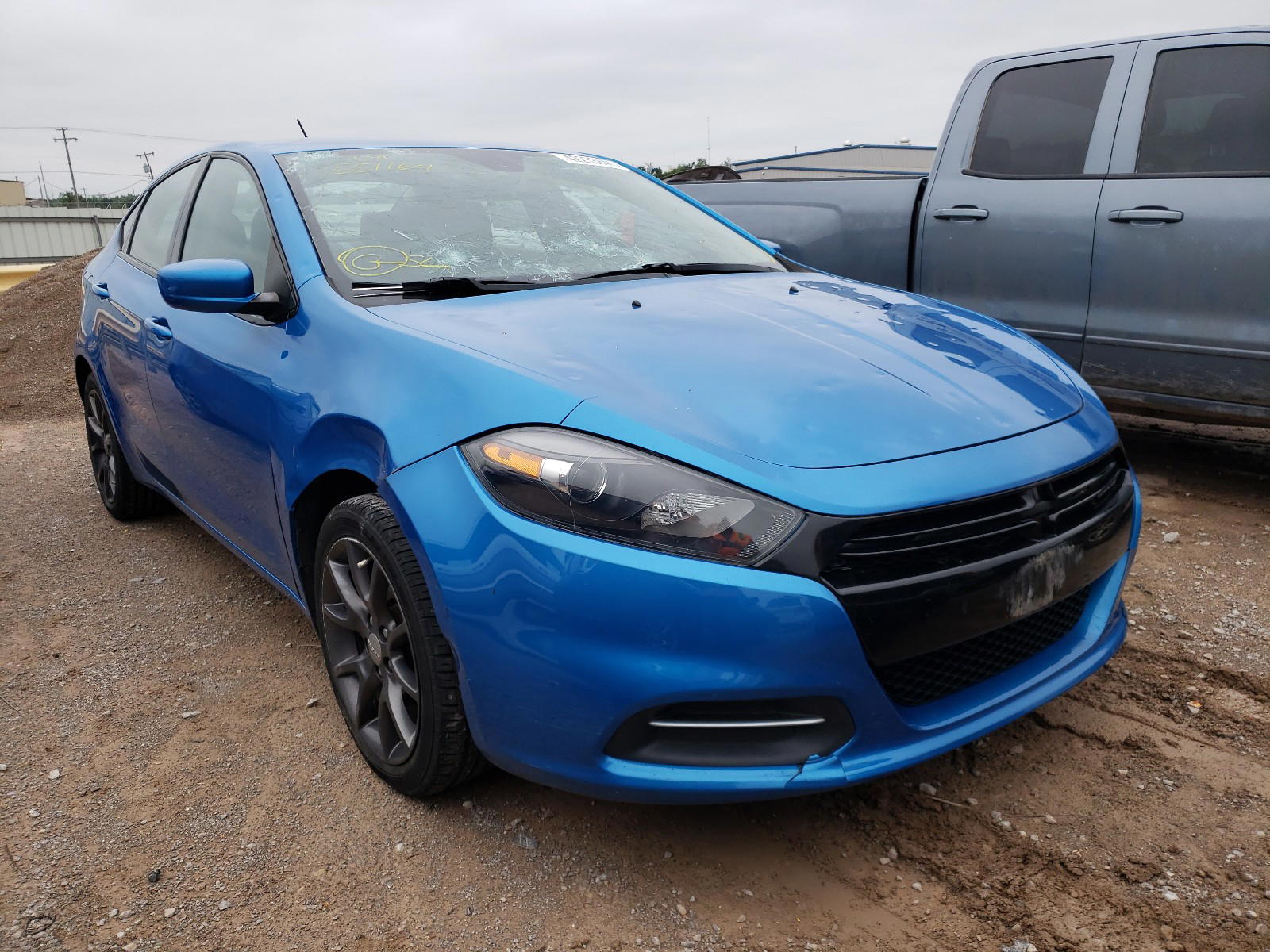 DODGE DART SE 2016 with VIN 1C3CDFAA6GD551164 - Photo from auction