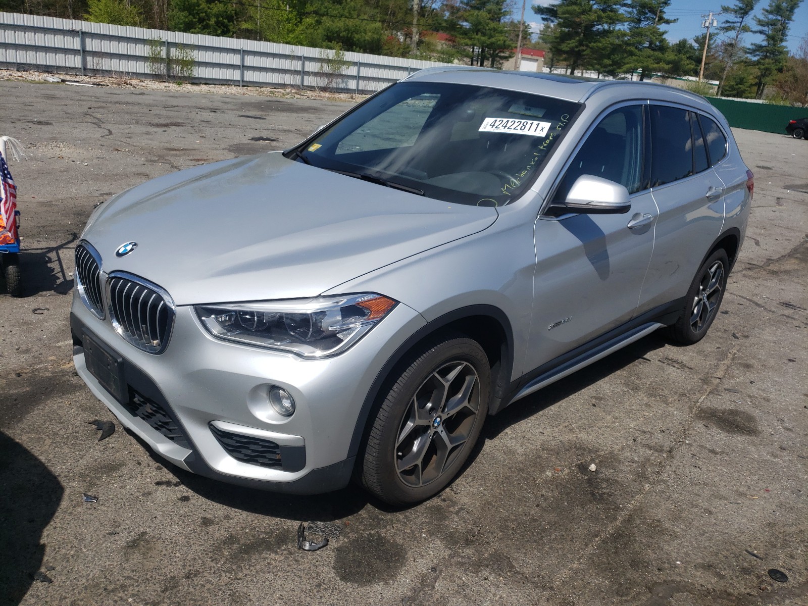 Photo 2 from auction – 2018 BMW X1 XDRIVE2 with VIN WBXHT3C32J5F90942