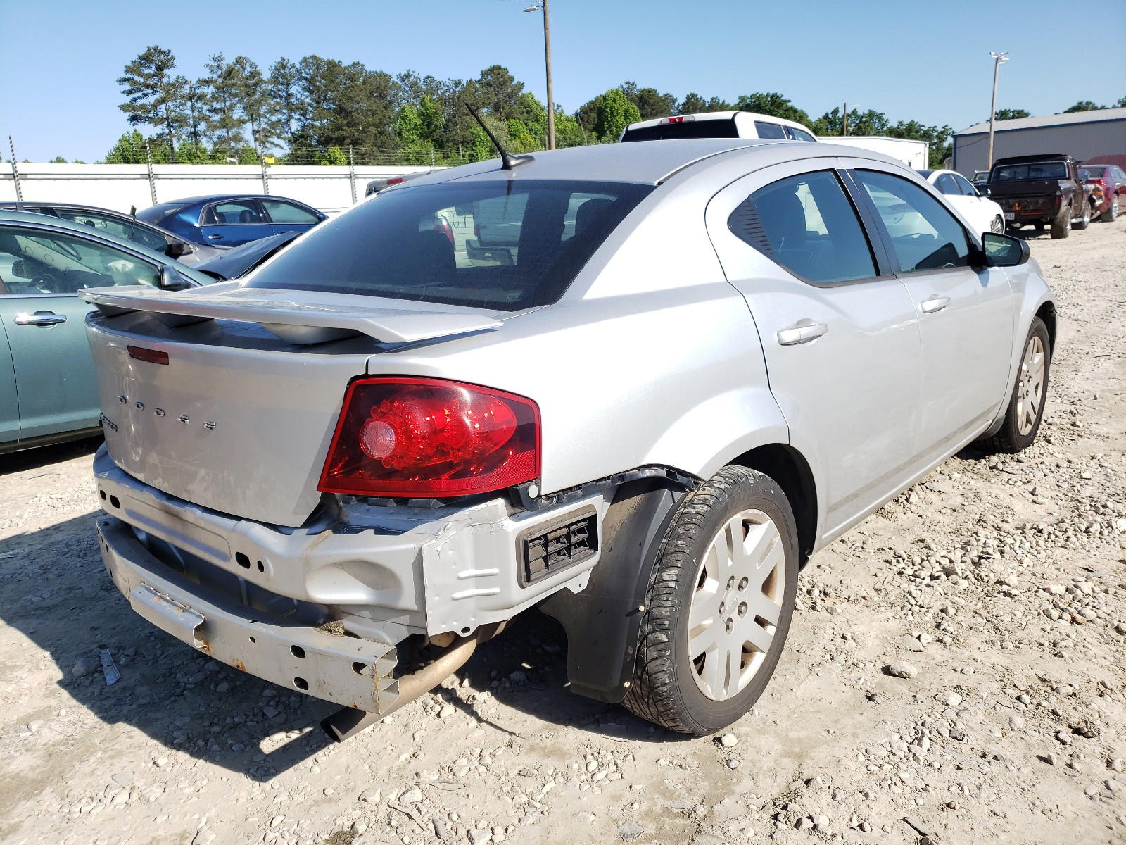 Photo 4 from auction – 2012 DODGE AVENGER SE with VIN 1C3CDZAB3CN165302