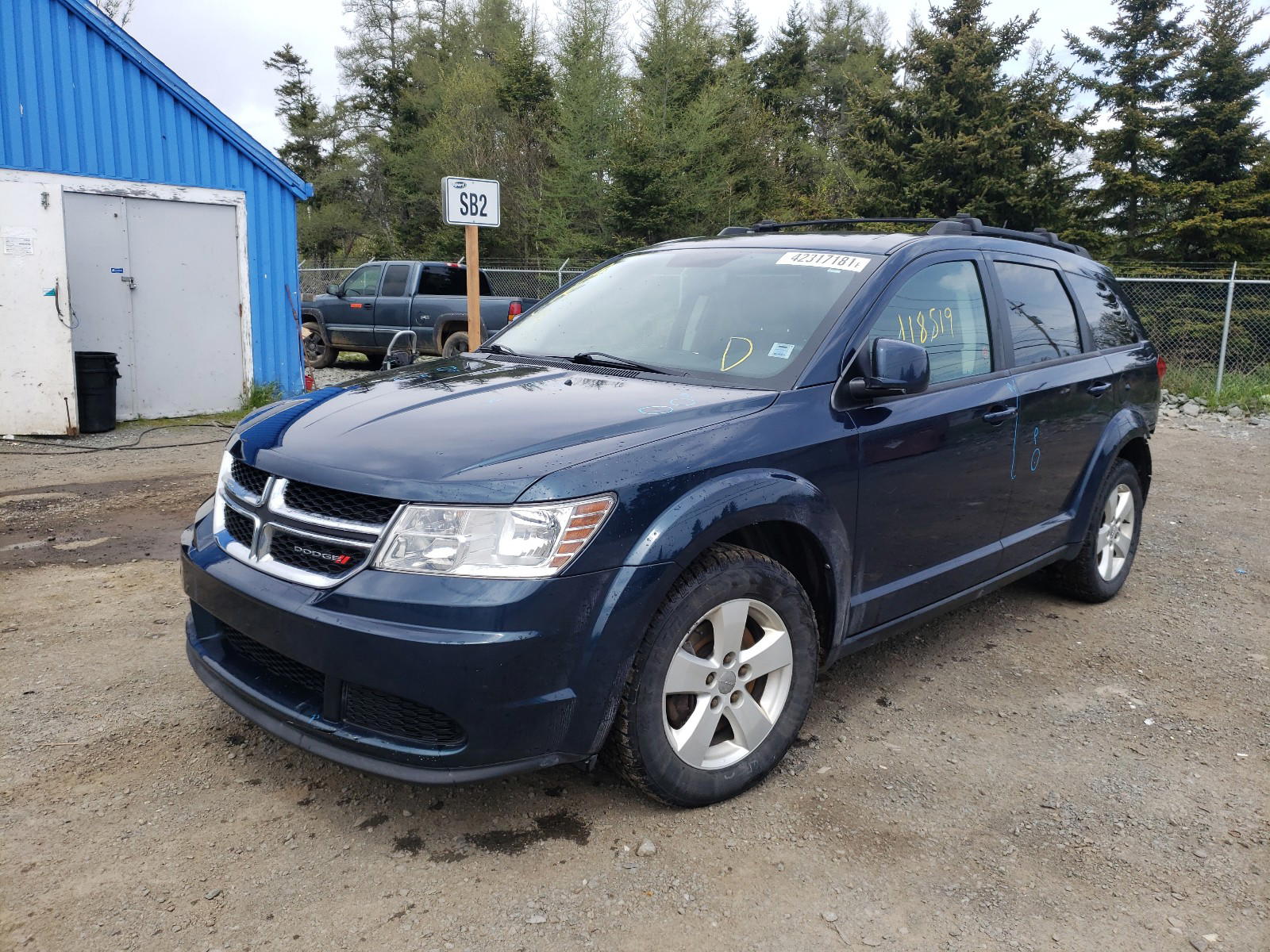 Photo 2 from auction – 2014 DODGE JOURNEY SE with VIN 3C4PDCAB9ET196910