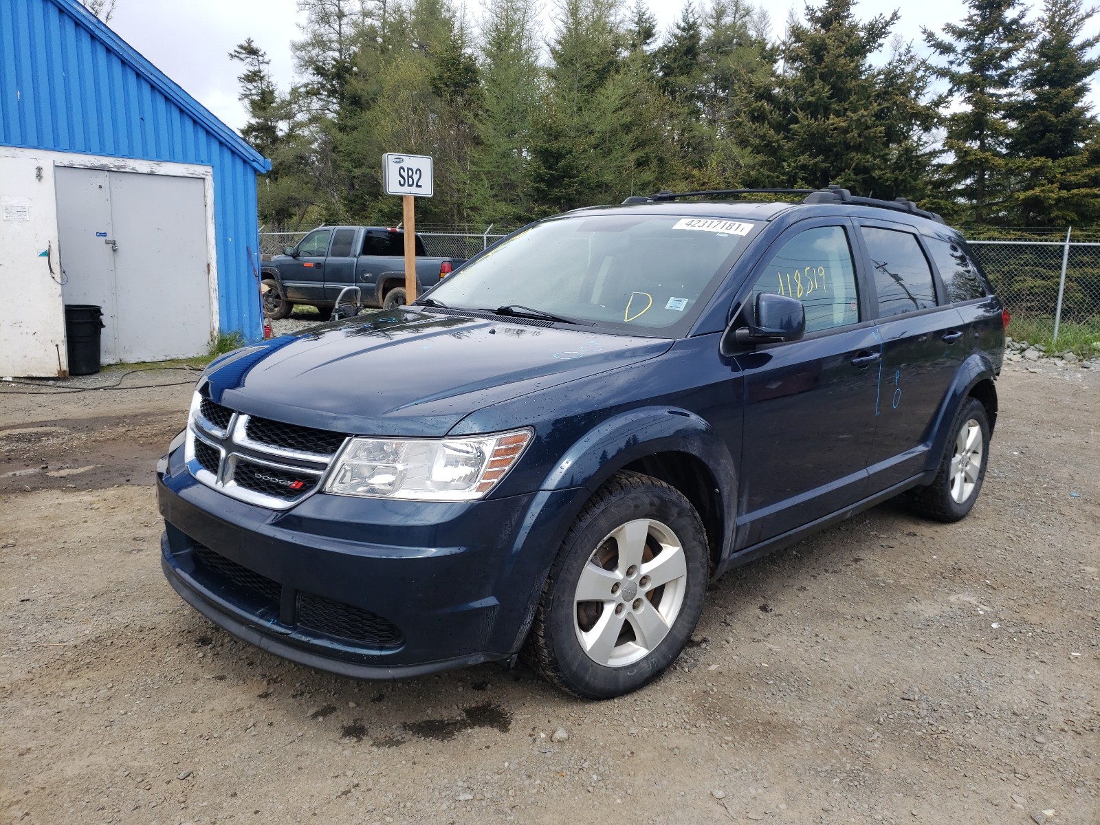 صورة رقم 2 من المزاد - 2014 DODGE JOURNEY SE مع VIN 3C4PDCAB9ET196910