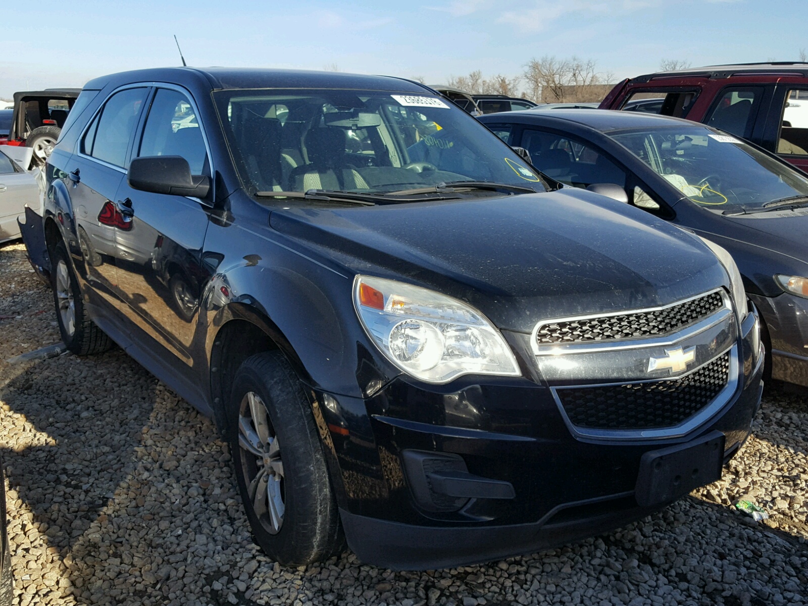 CHEVROLET EQUINOX LS 2010 with VIN 2CNALBEW7A6338231 - Photo from auction