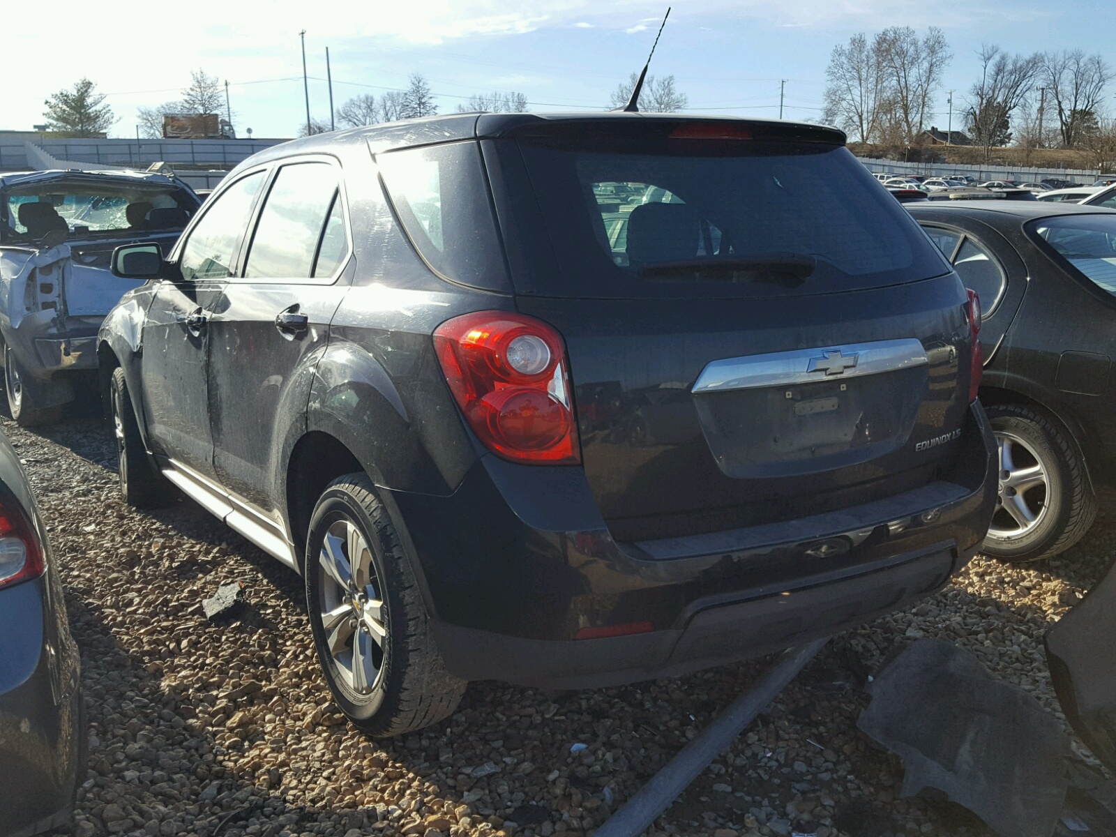 Photo 3 from auction – 2010 CHEVROLET EQUINOX LS with VIN 2CNALBEW7A6338231
