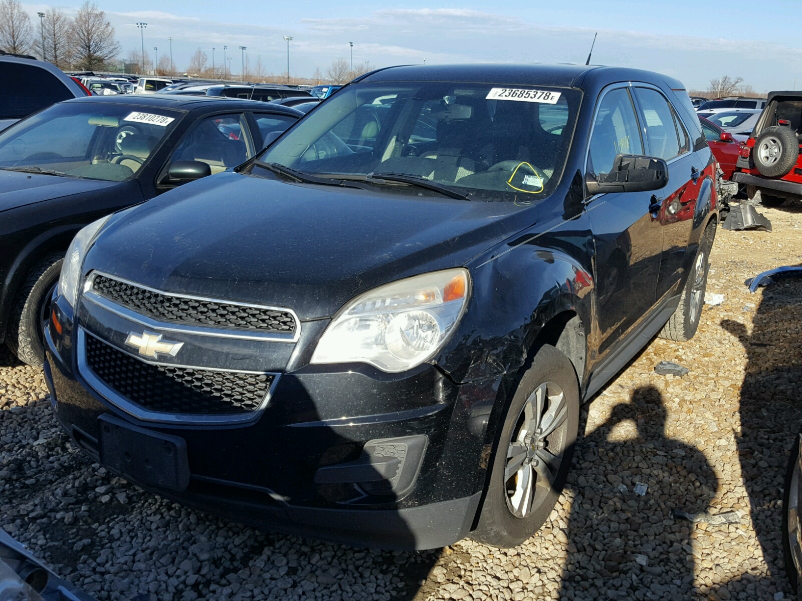 Photo 2 from auction – 2010 CHEVROLET EQUINOX LS with VIN 2CNALBEW7A6338231