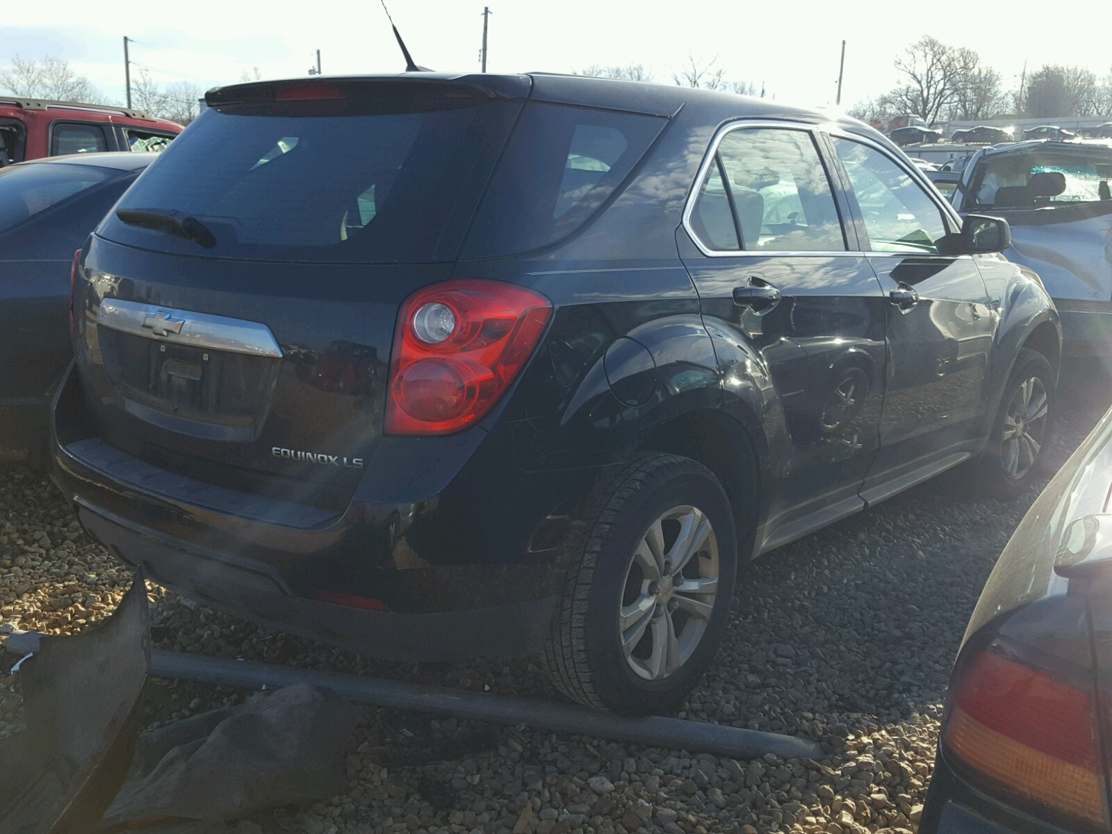 Photo 4 from auction – 2010 CHEVROLET EQUINOX LS with VIN 2CNALBEW7A6338231