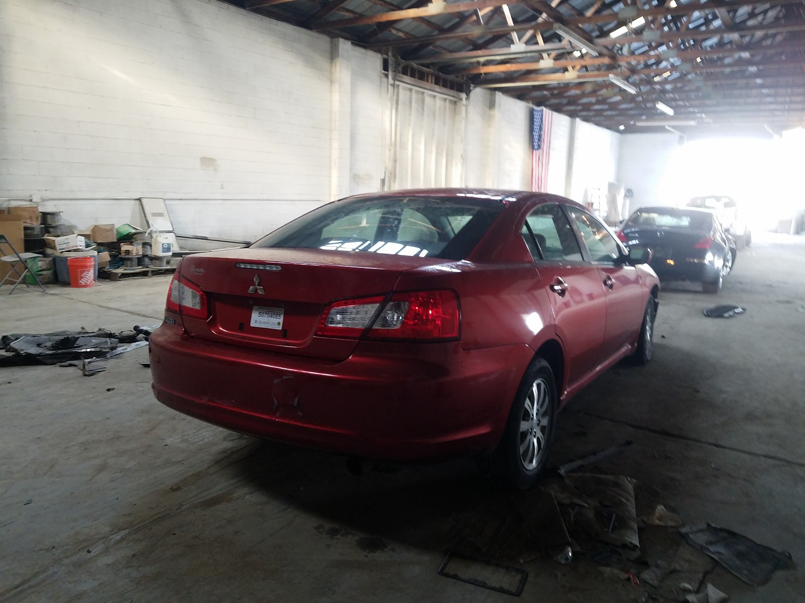 Photo 4 from auction – 2009 MITSUBISHI GALANT ES with VIN 4A3AB36F69E021444