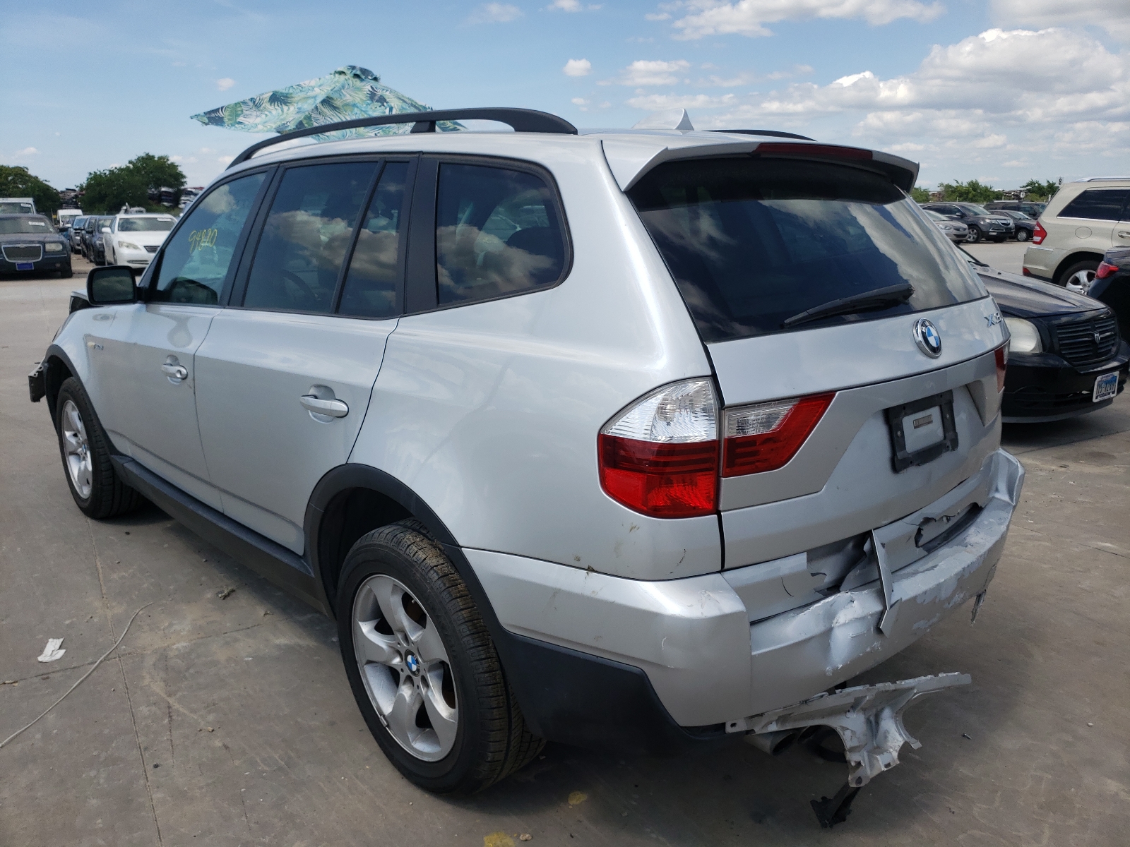 Photo 3 from auction – 2008 BMW X3 3.0SI with VIN WBXPC934X8WJ22935