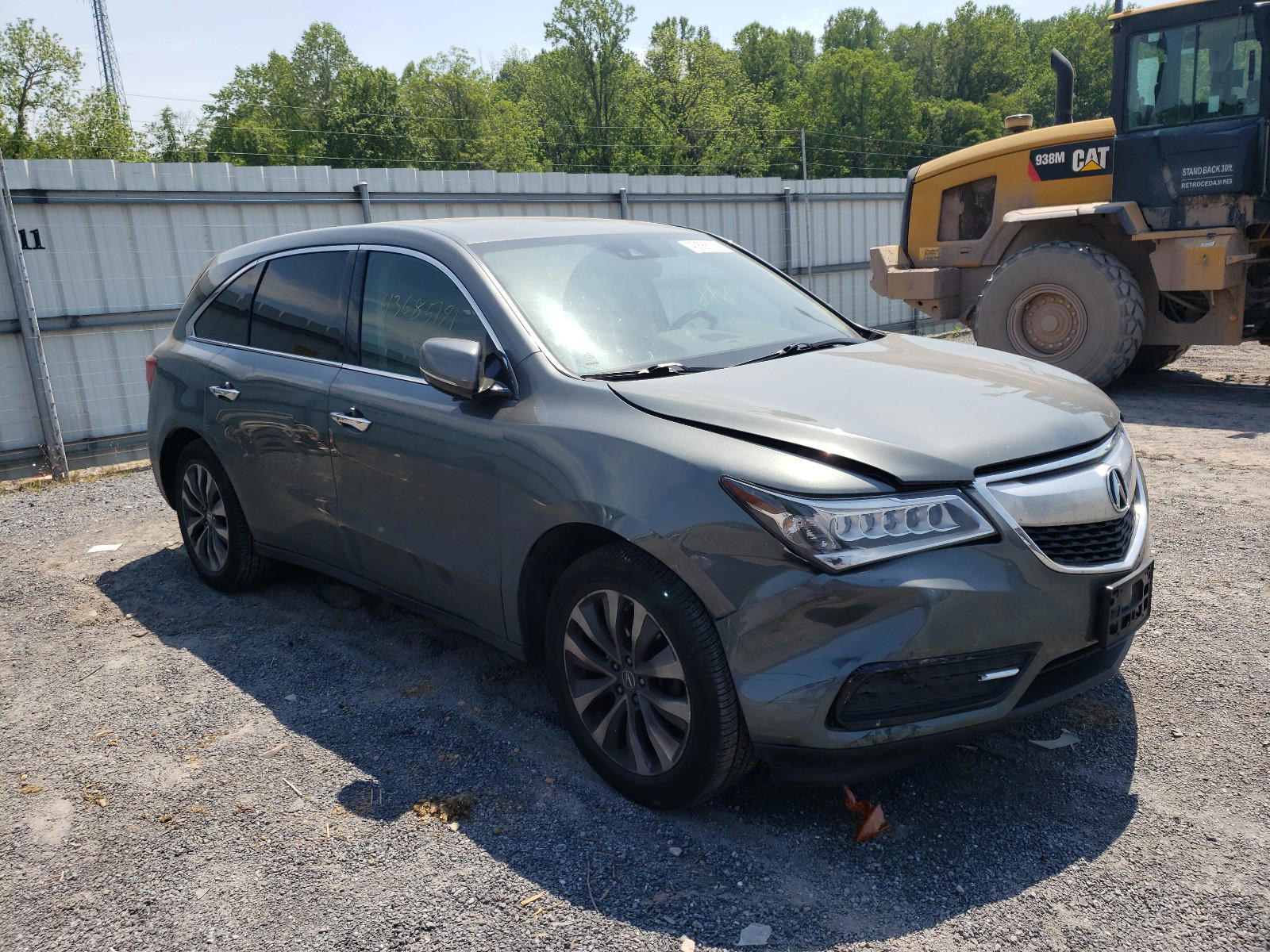 ACURA MDX TECHNO 2016 with VIN 5FRYD4H40GB025139 - Photo from auction