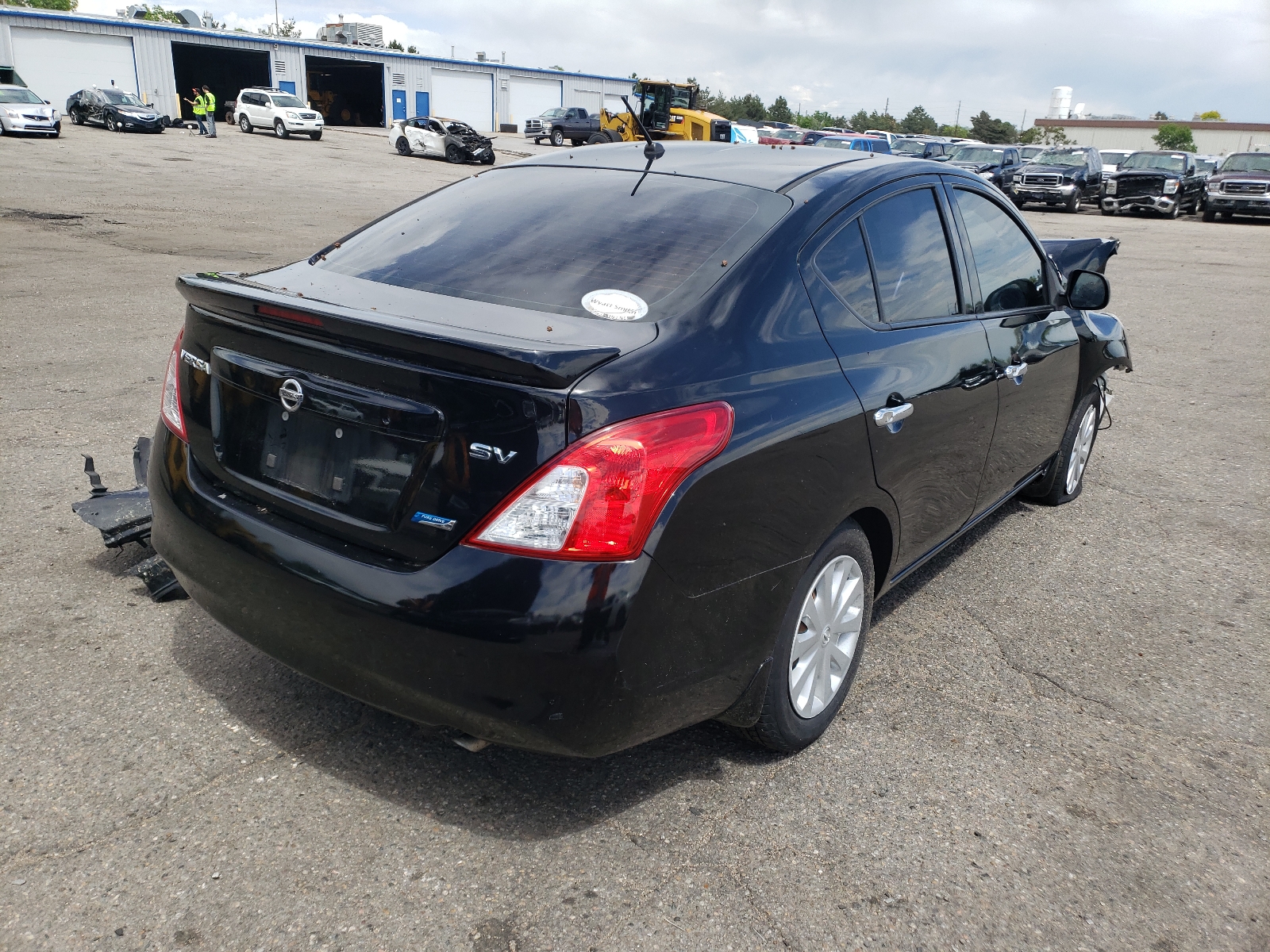 Photo 4 from auction – 2014 NISSAN VERSA S with VIN 3N1CN7AP6EL802164