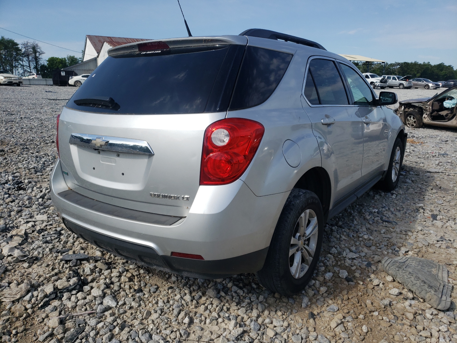 Photo 4 from auction – 2012 CHEVROLET EQUINOX LT with VIN 2GNALDEK6C1231255