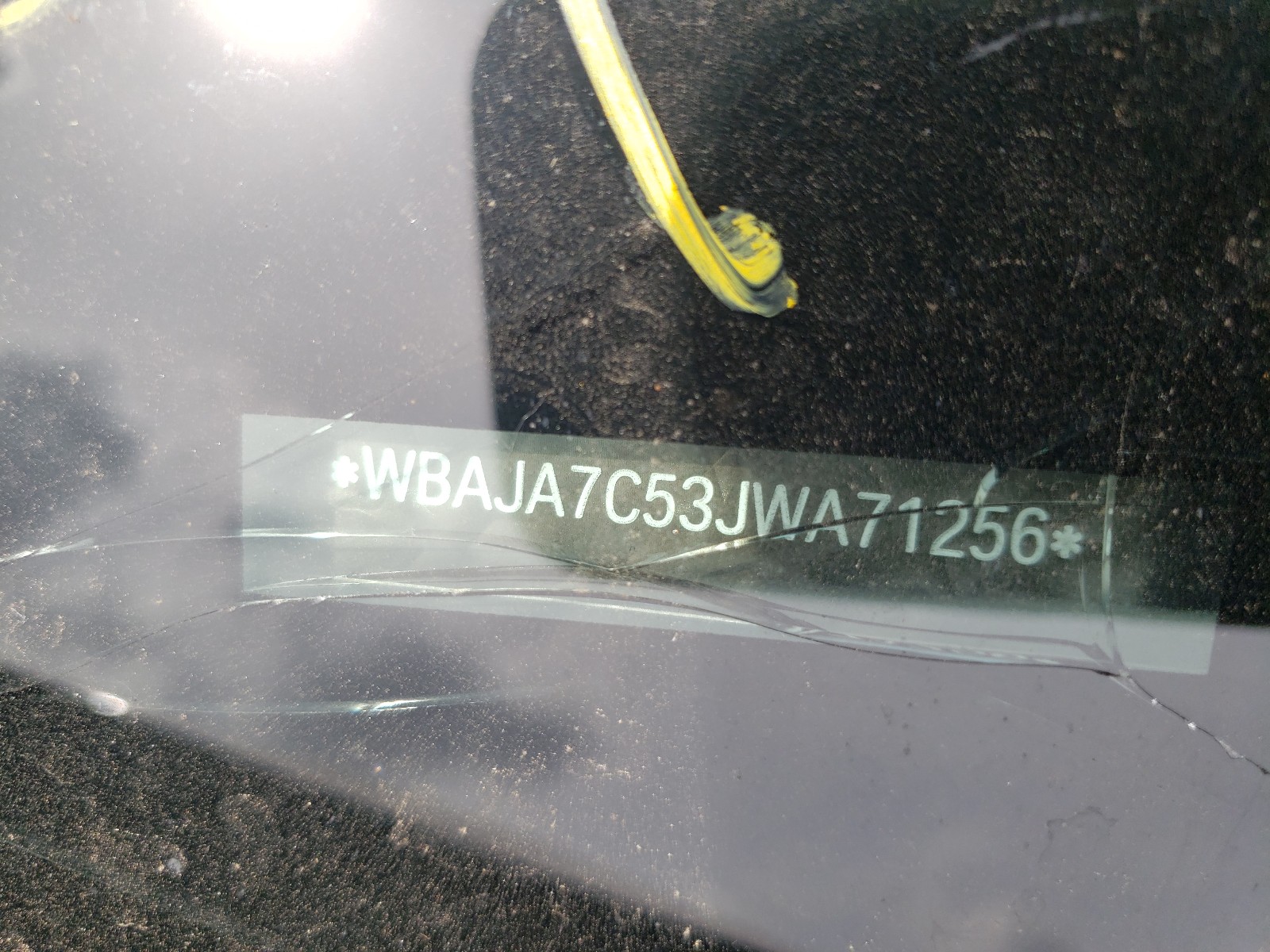 Photo 10 from auction – 2018 BMW 530 XI with VIN WBAJA7C53JWA71256