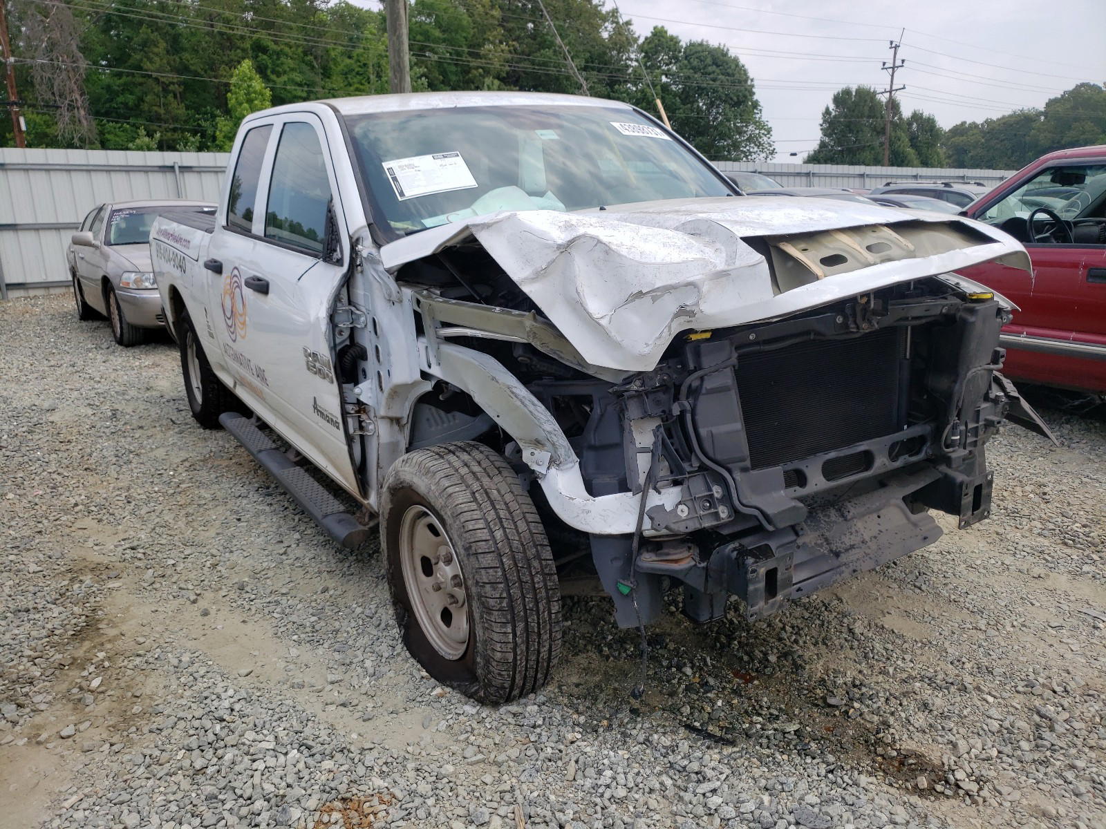 RAM 1500 ST 2014 with VIN 1C6RR6FG6ES139959 - Photo from auction