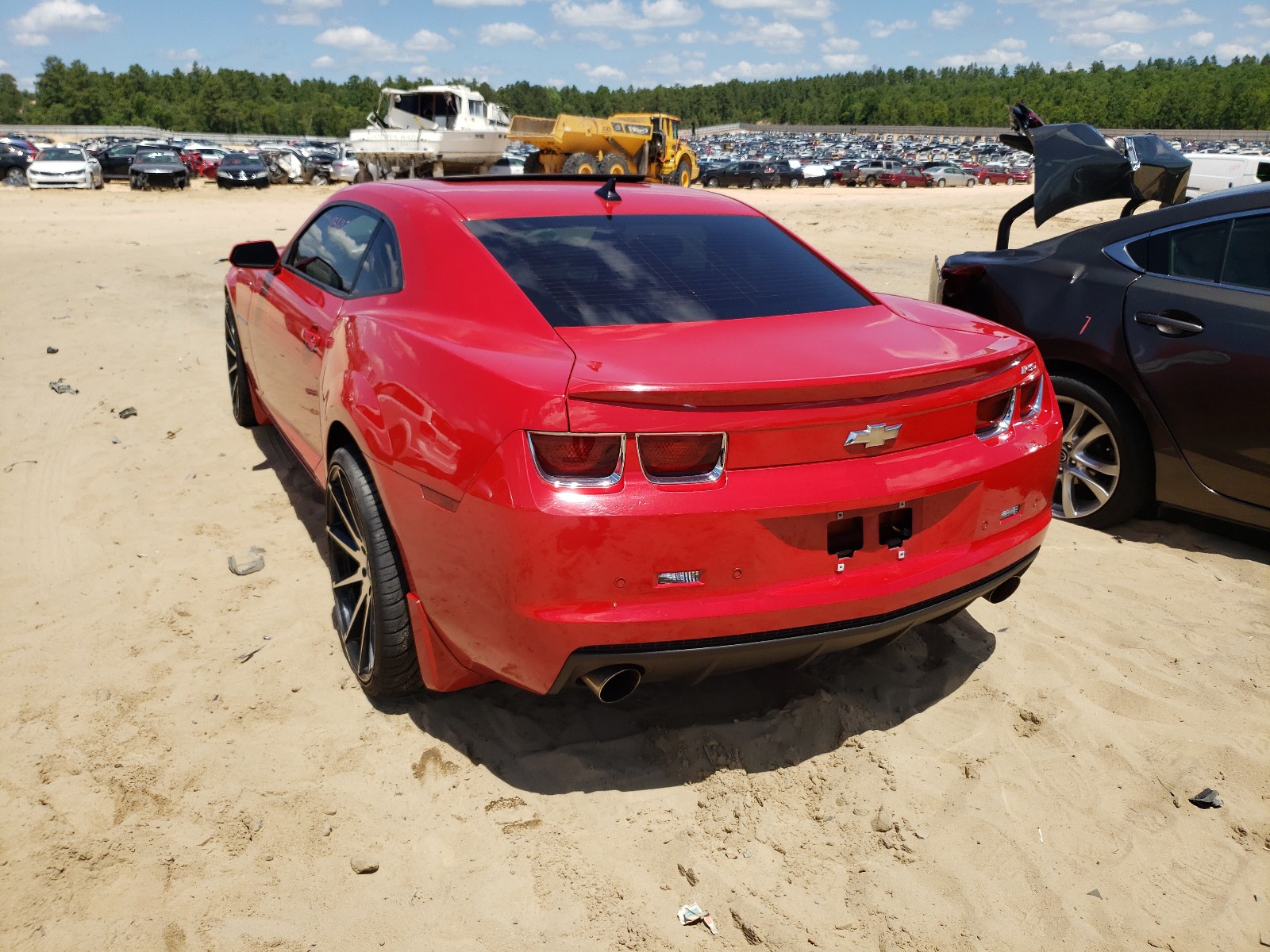 Photo 3 from auction – 2011 CHEVROLET CAMARO LT with VIN 2G1FC1ED9B9180616