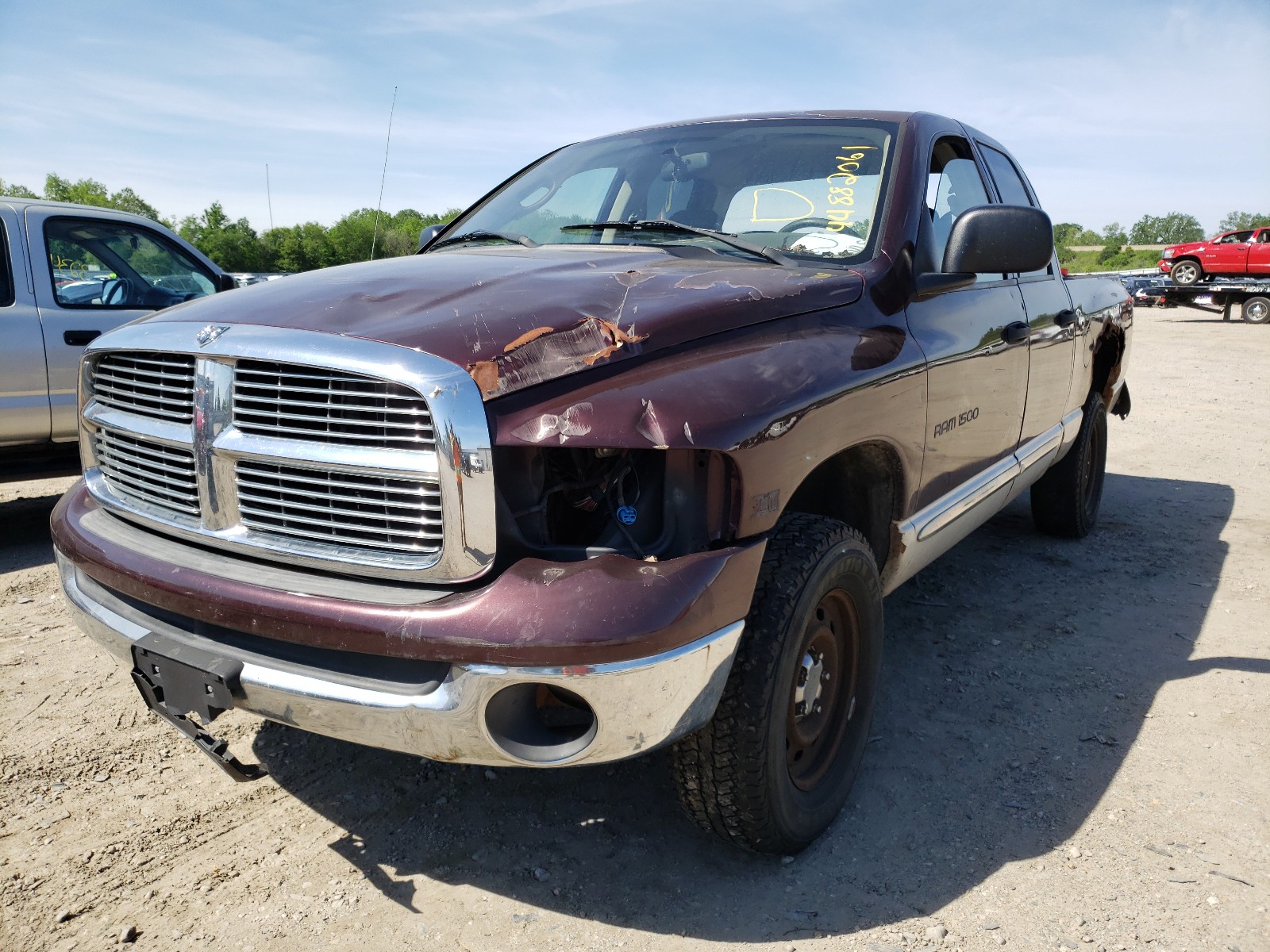 Photo 2 from auction – 2004 DODGE RAM 1500 S with VIN 1D7HU18D04S716935